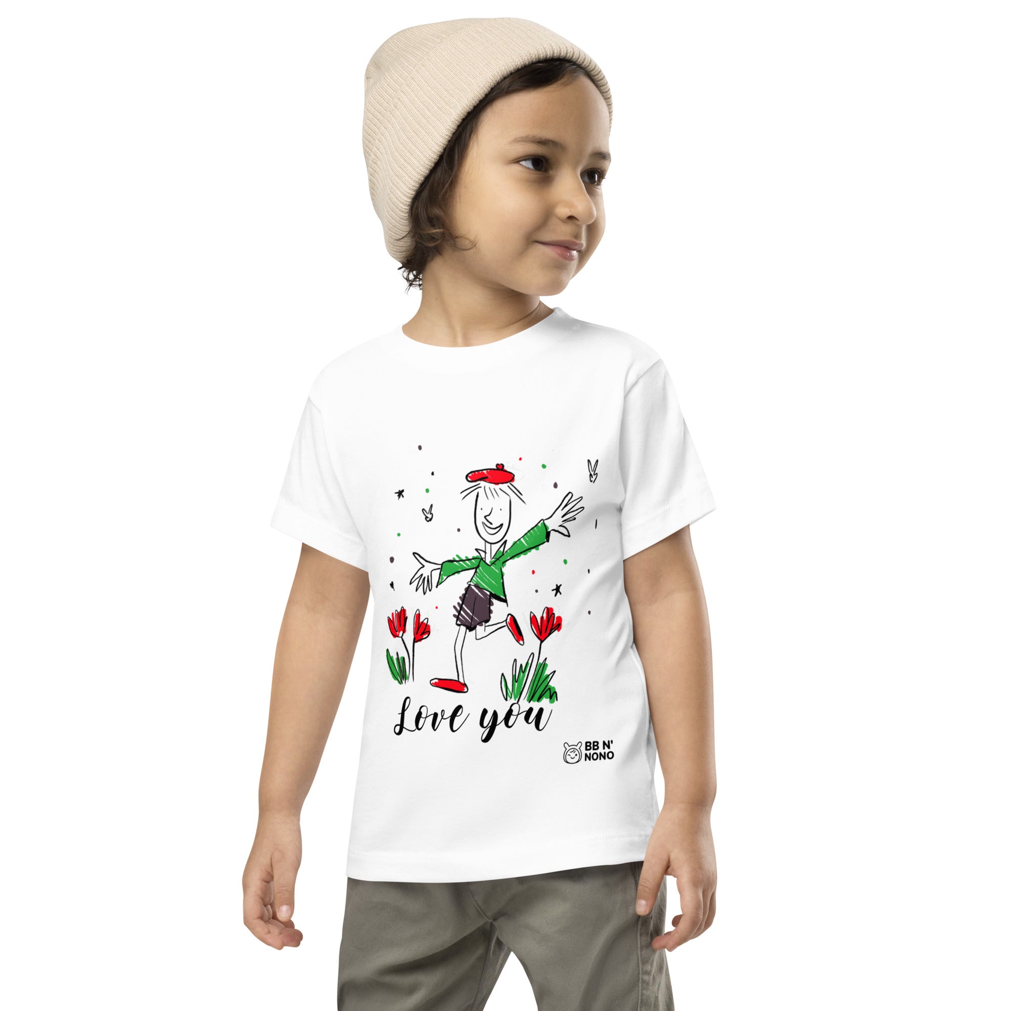 Love you - Toddler Short Sleeve Tee