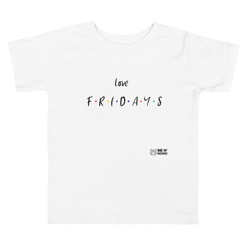 Love Fridays - Toddler Short Sleeve Tee