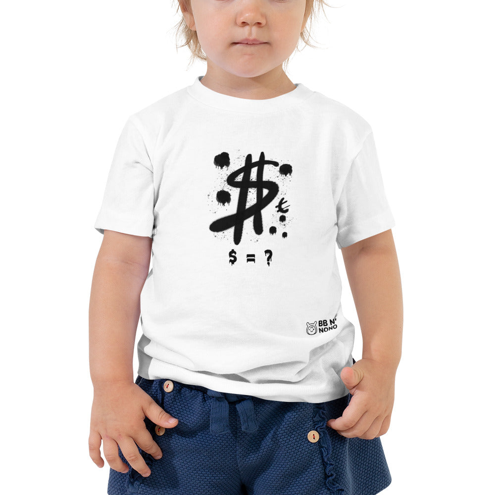 $ = ? - Toddler Short Sleeve Tee