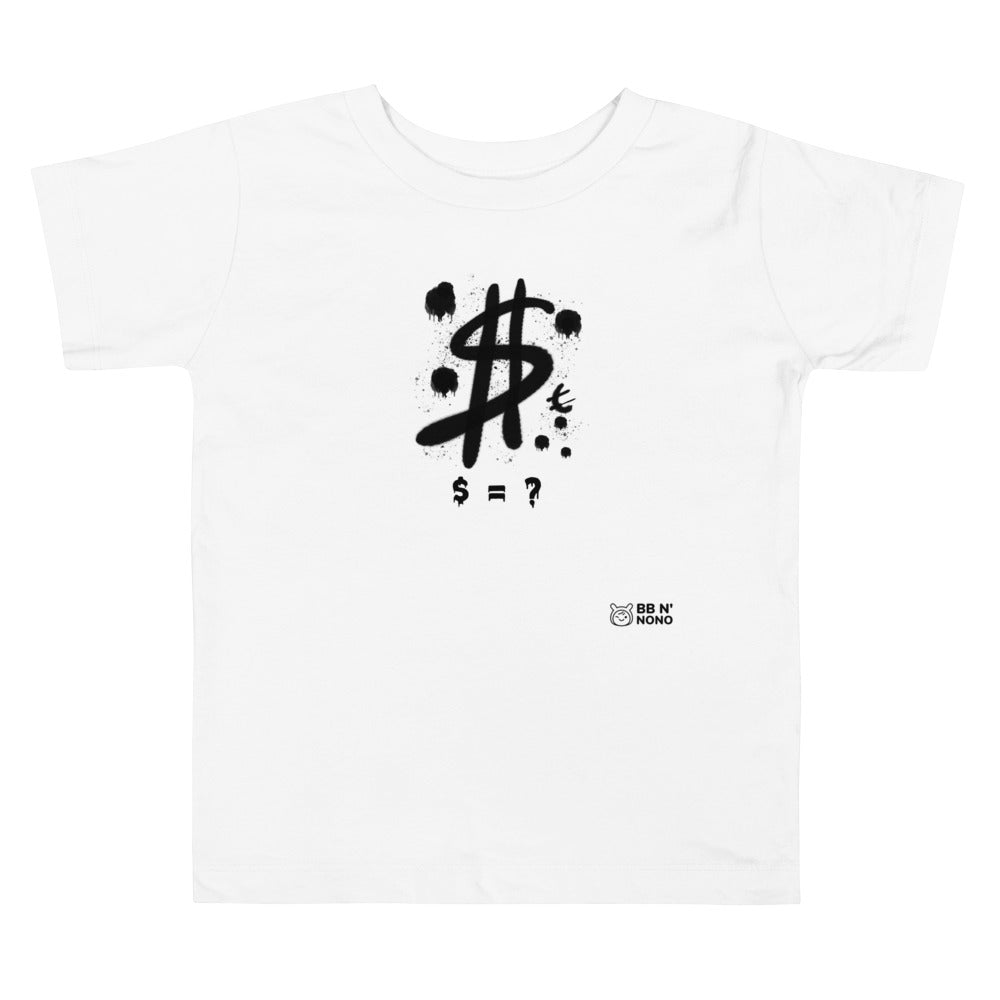 $ = ? - Toddler Short Sleeve Tee