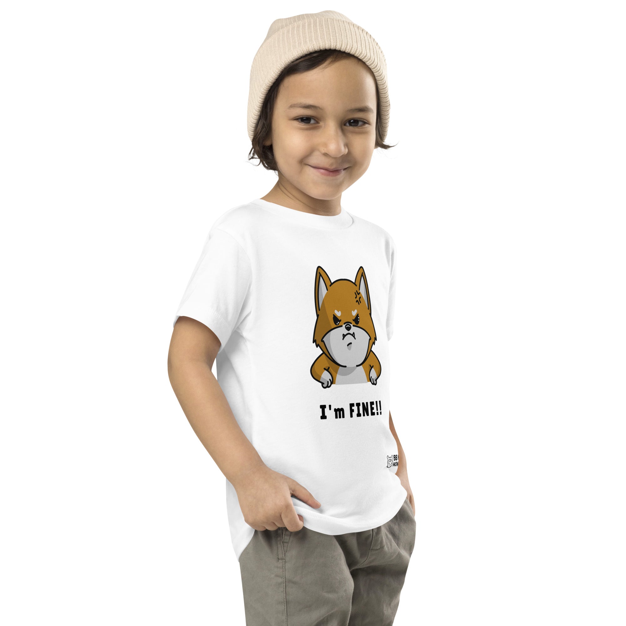 I'm fine - Toddler Short Sleeve Tee