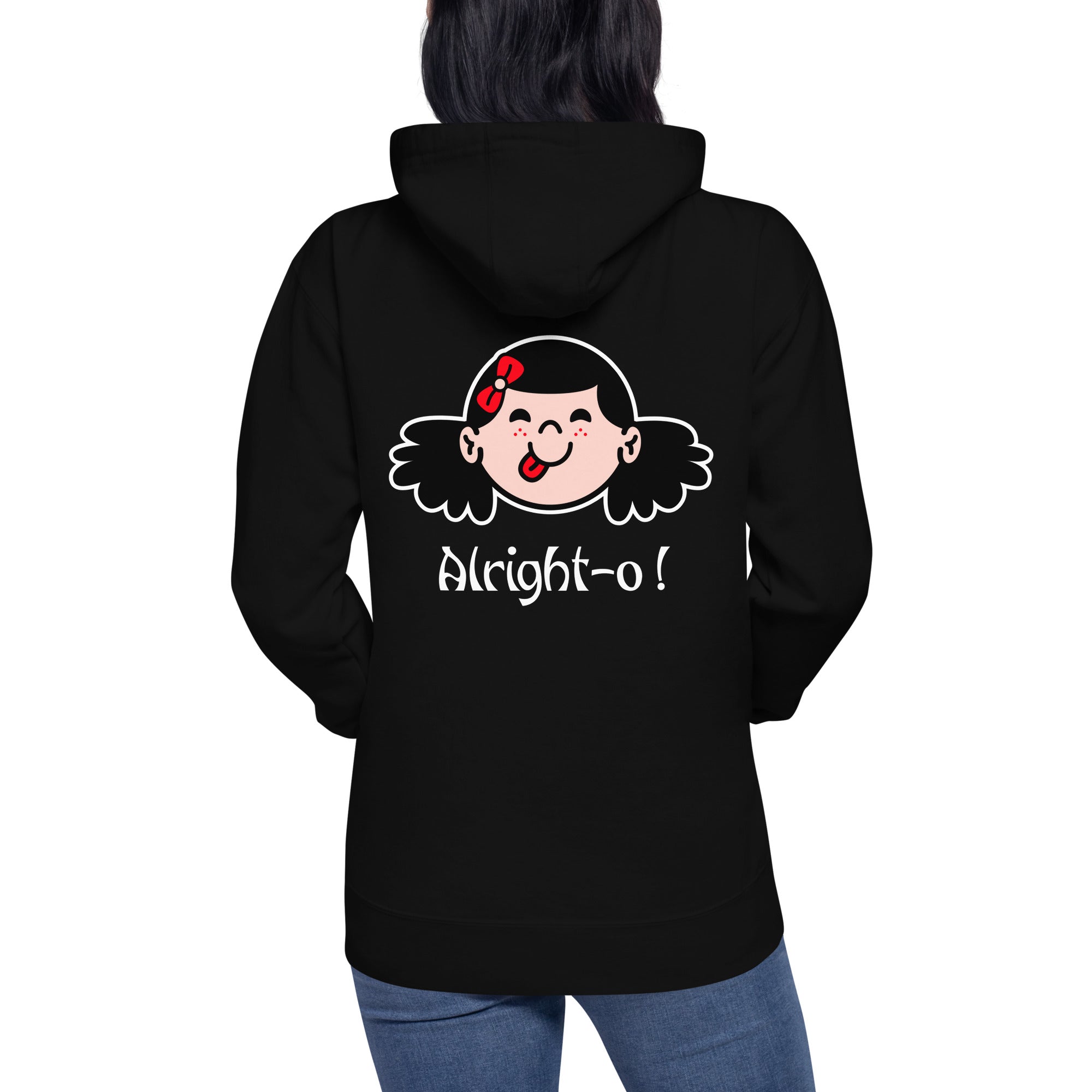 Alright-o! - Unisex Hoodie (back print)