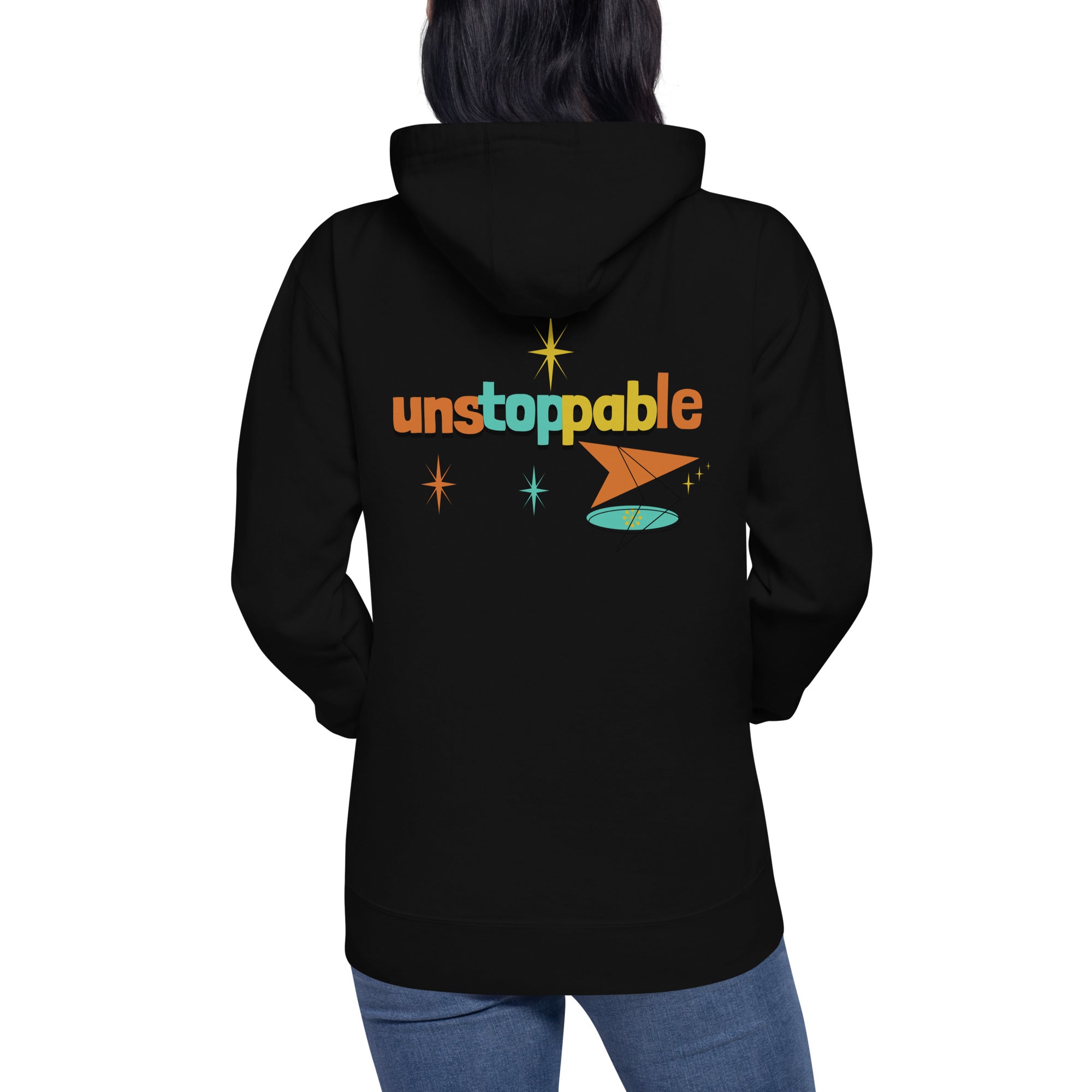 Unstoppable - Unisex Hoodie (back print)