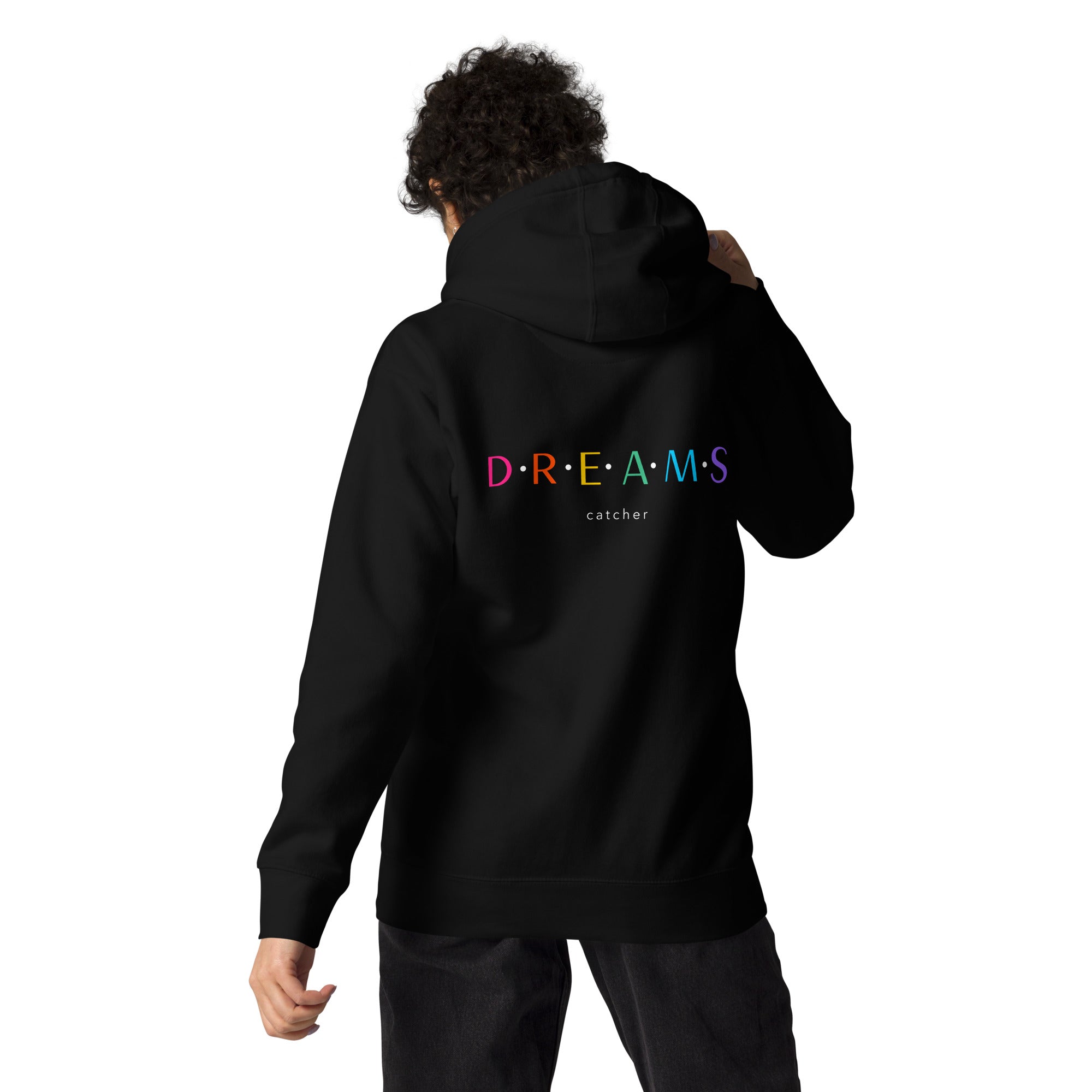 Dreams catcher V - Unisex Hoodie (back print)