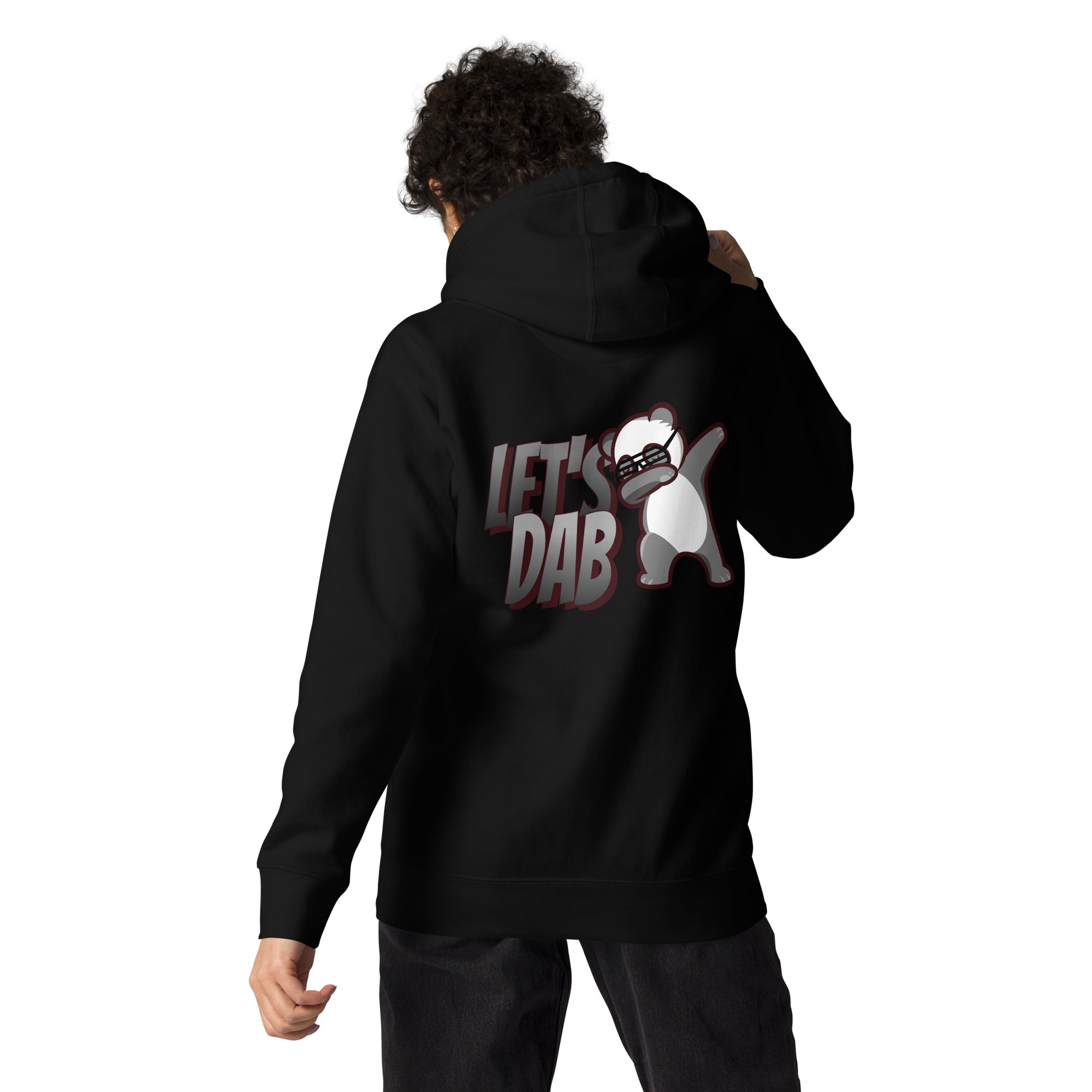 Let's dab - Unisex Hoodie (back print)