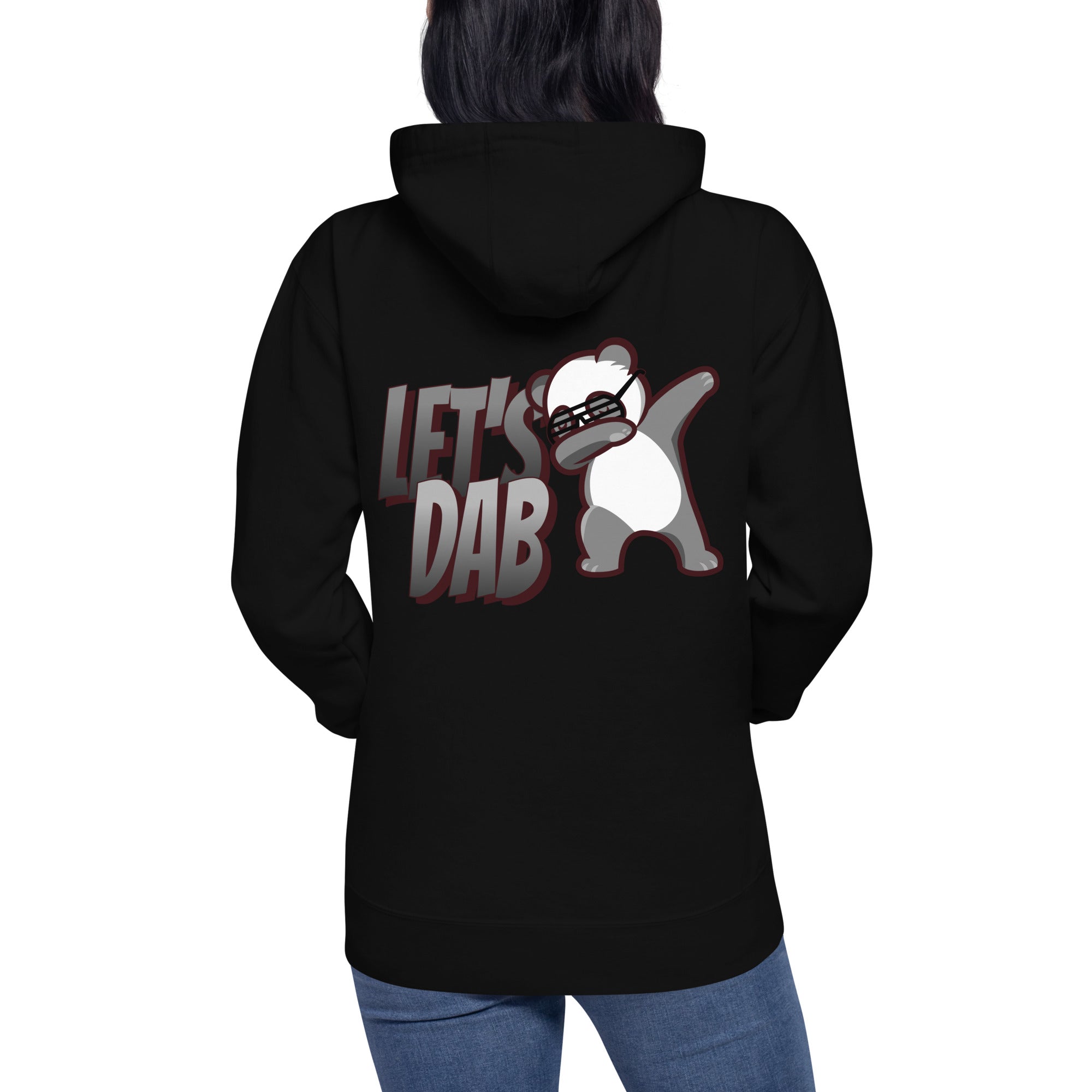 Let's dab - Unisex Hoodie (back print)