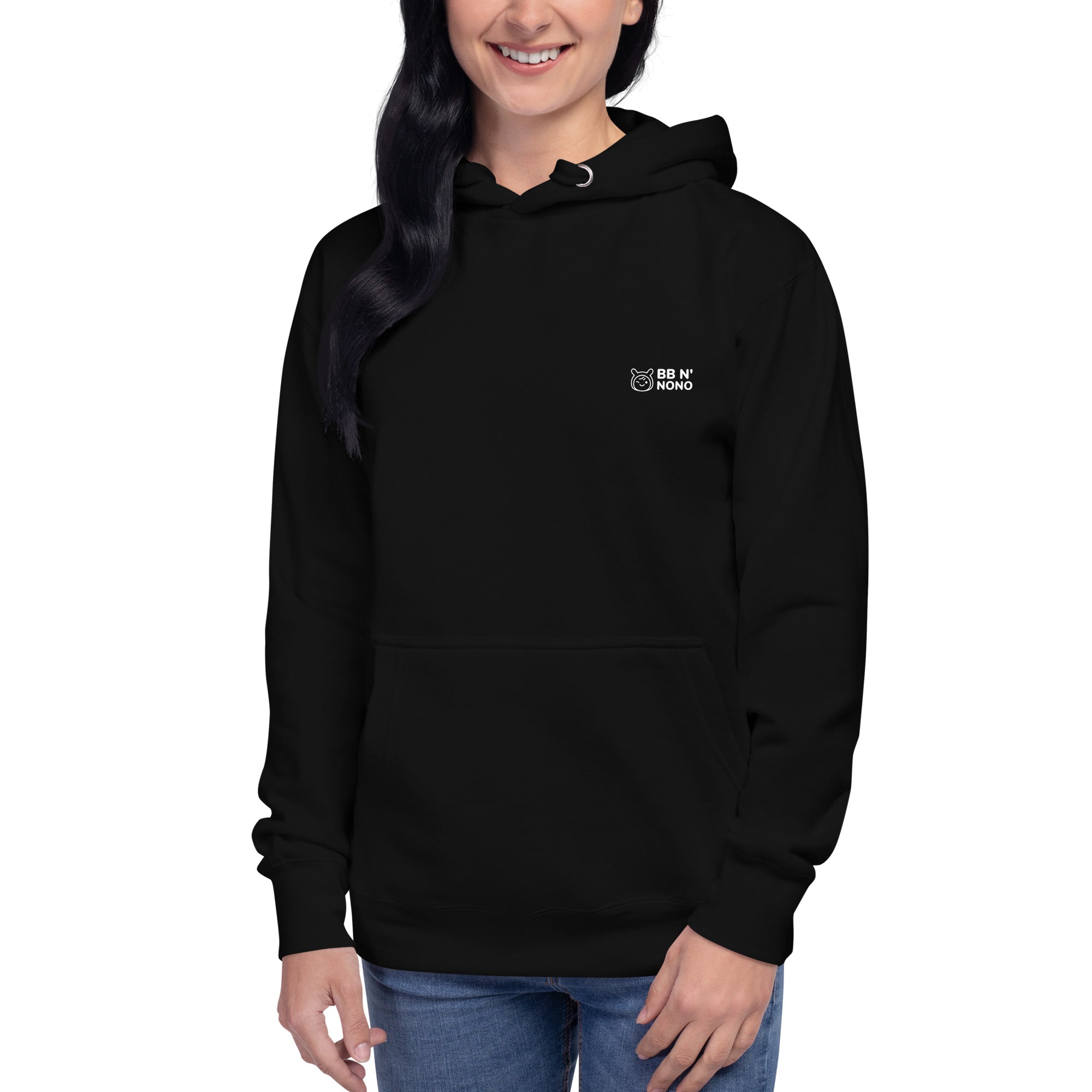 Not lazy, I'm on energy saving mode - Unisex Hoodie (back print)