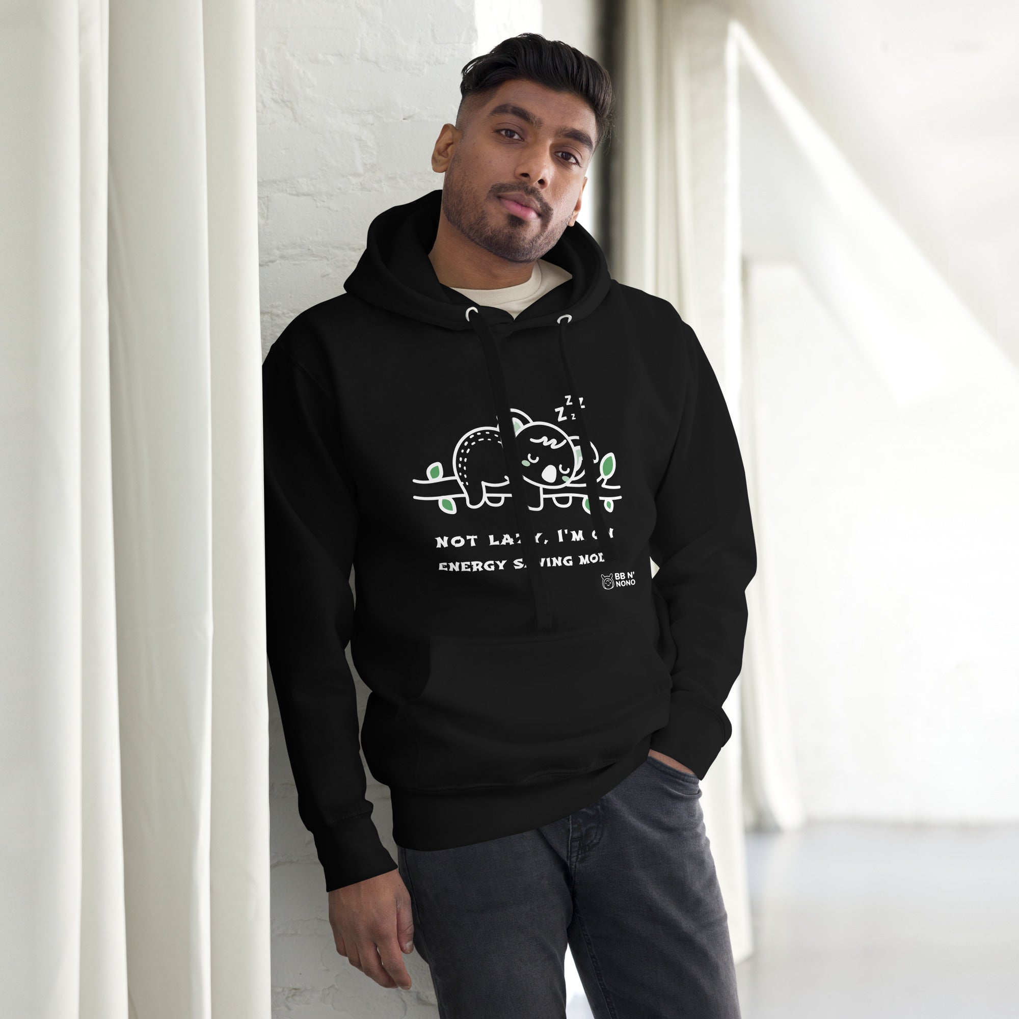 Not lazy, I'm on energy saving mode - Unisex Hoodie