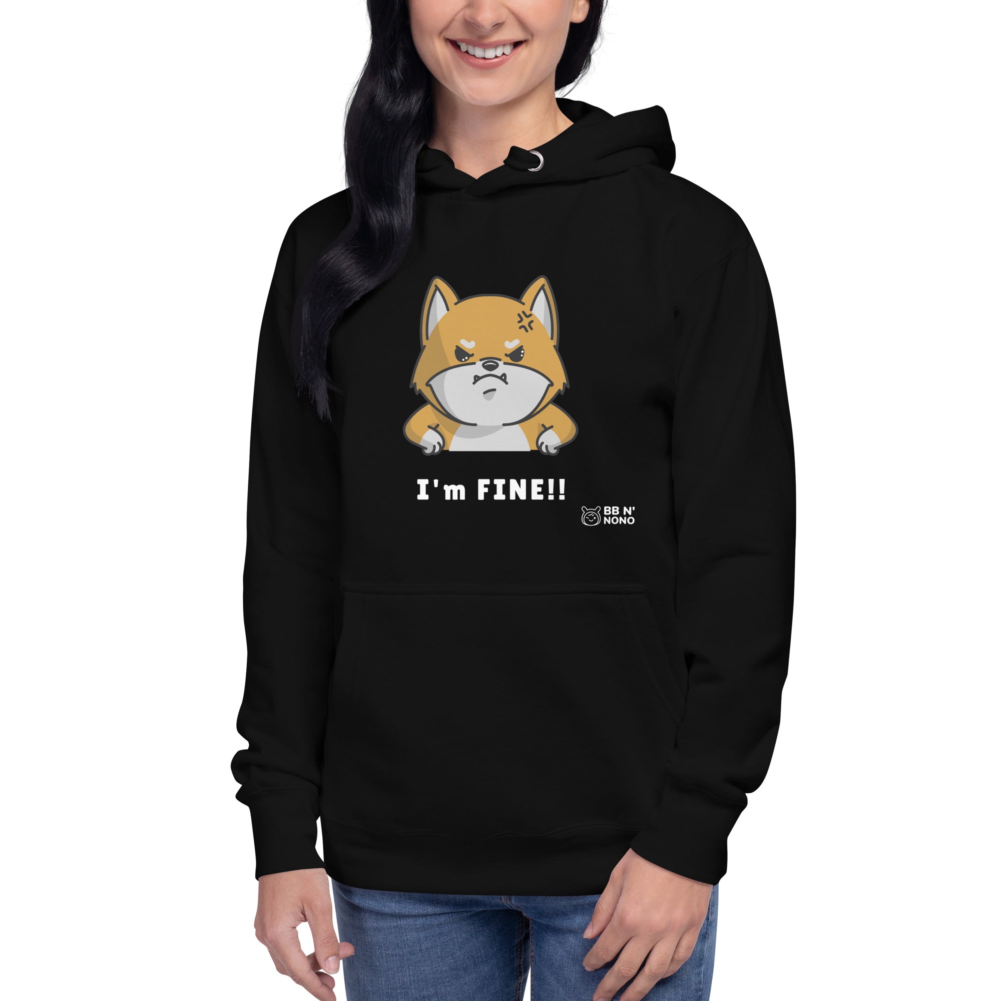 I'm fine - Unisex Hoodie