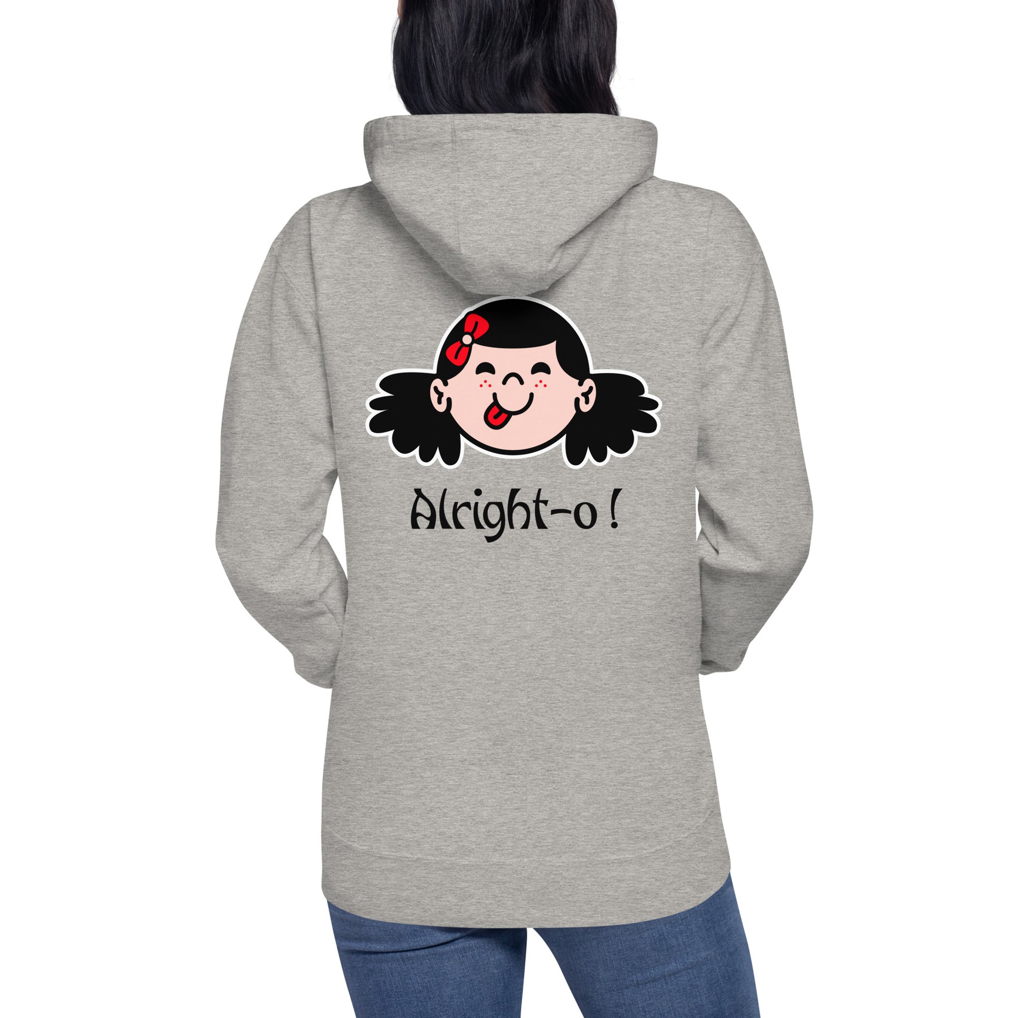 Alright-o! - Unisex Hoodie (back print)