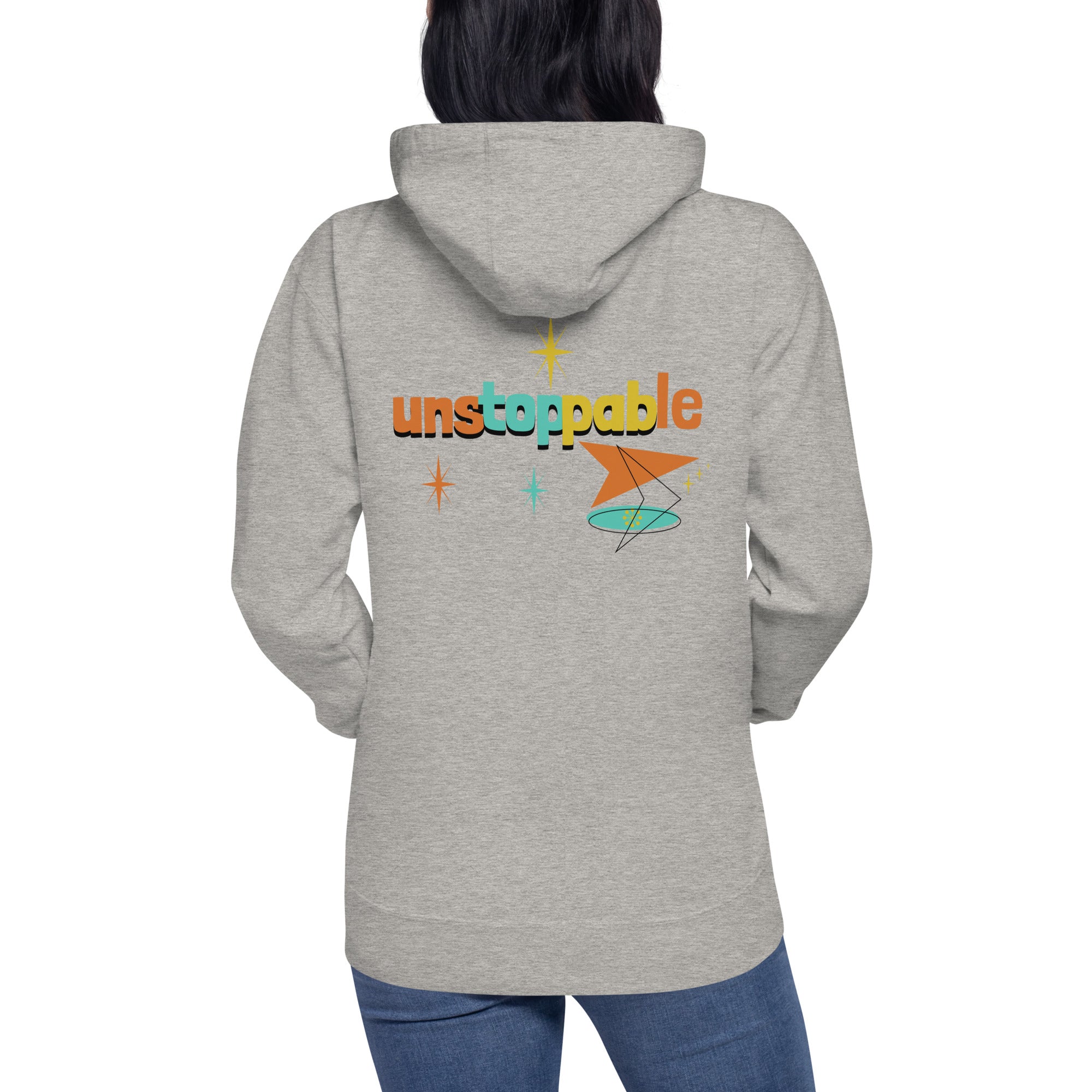 Unstoppable - Unisex Hoodie (back print)