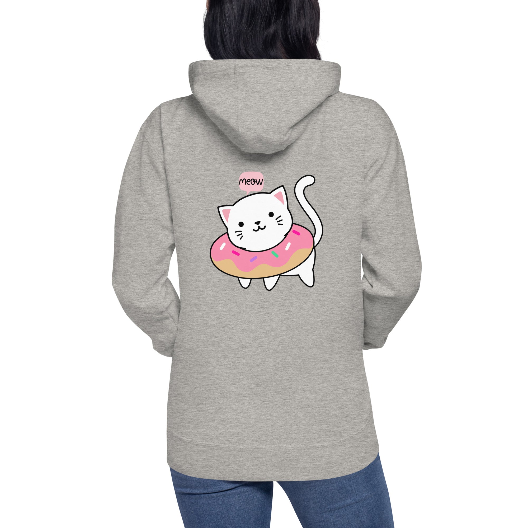 Meow V2 - Unisex Hoodie (back print)