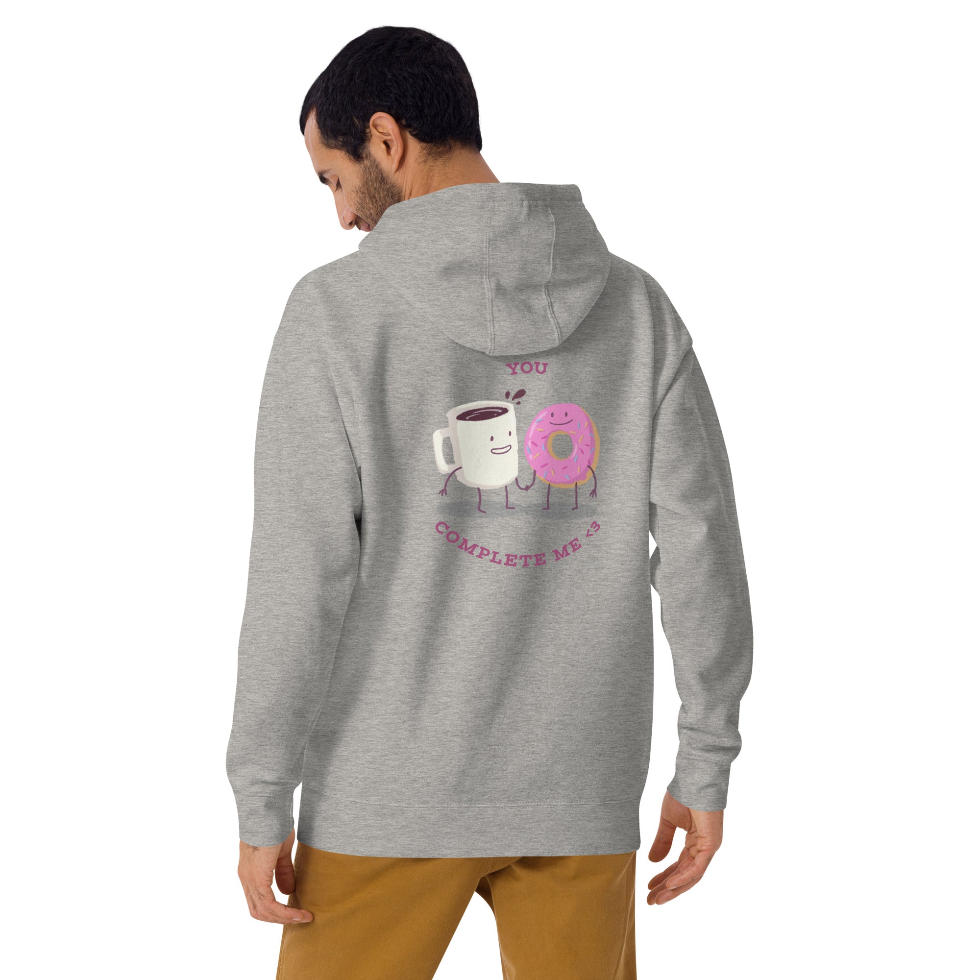 You complete me - Unisex Hoodie (back print)