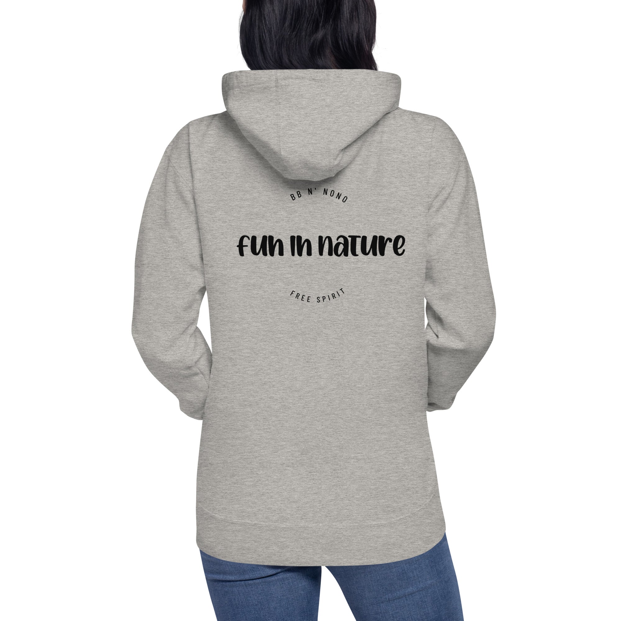 Fun in nature - Unisex Hoodie (back print)