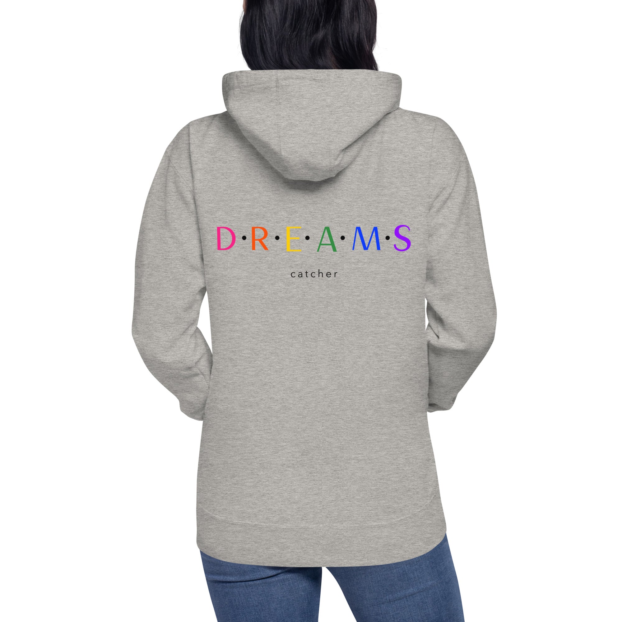 Dreams catcher V - Unisex Hoodie (back print)