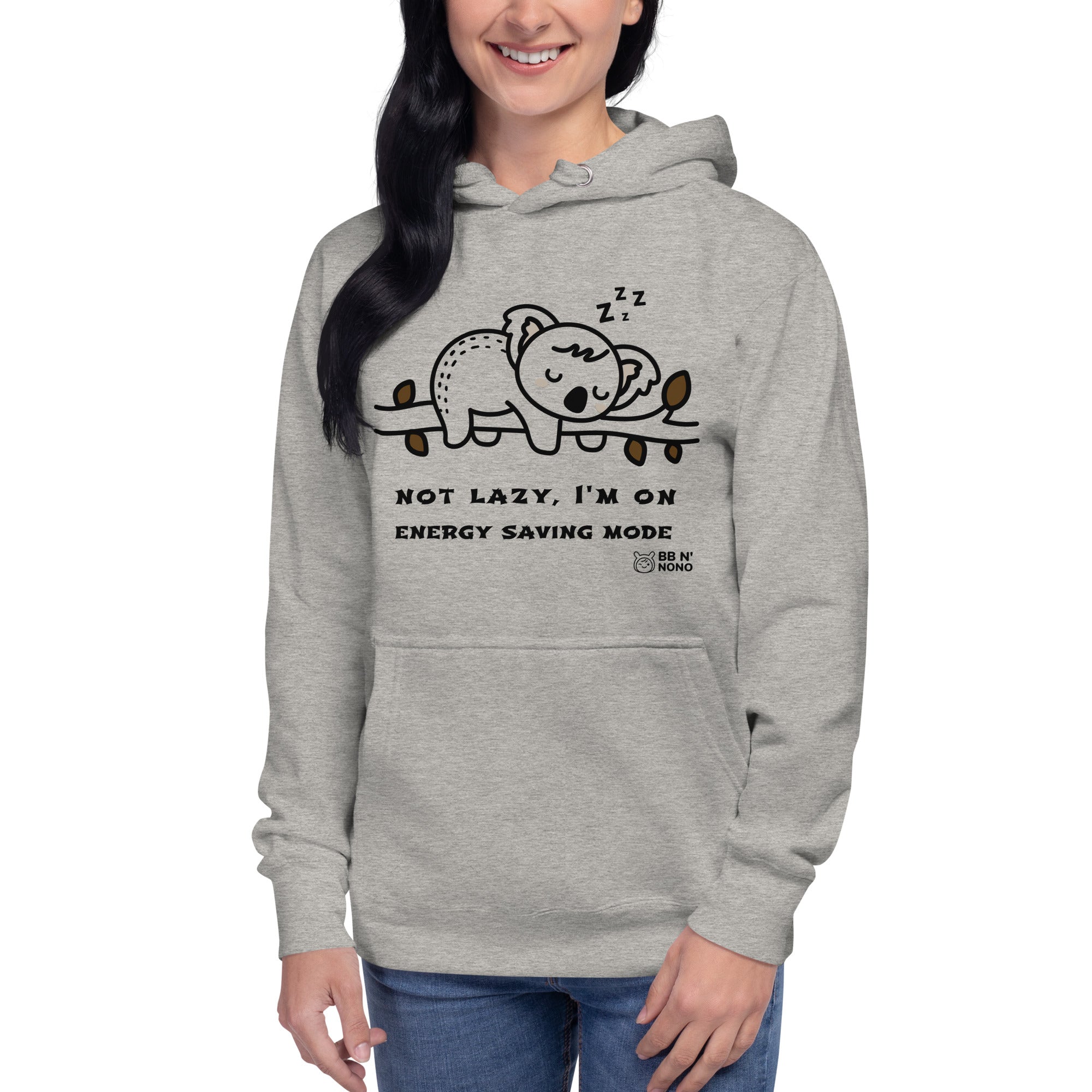 Not lazy, I'm on energy saving mode - Unisex Hoodie