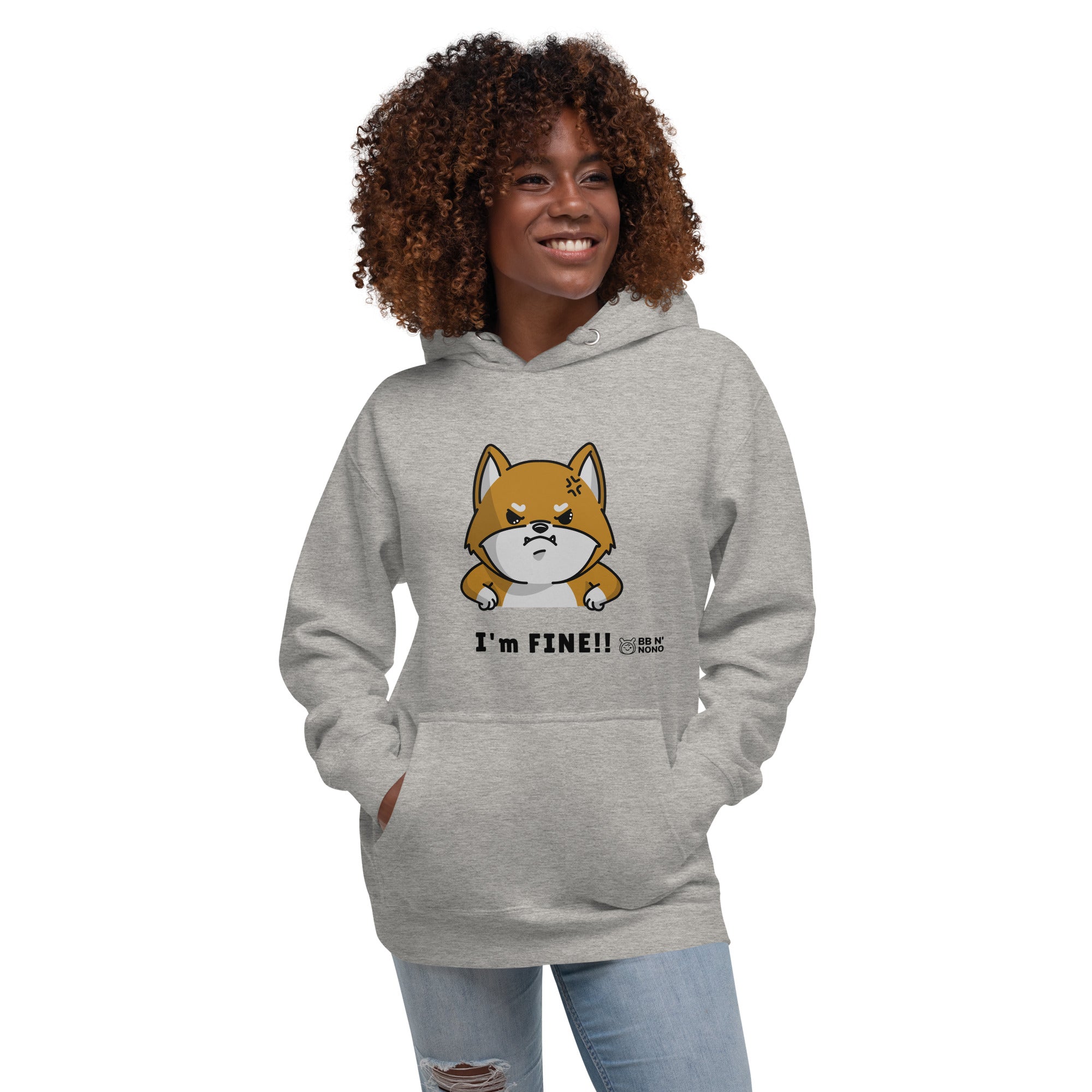 I'm fine - Unisex Hoodie