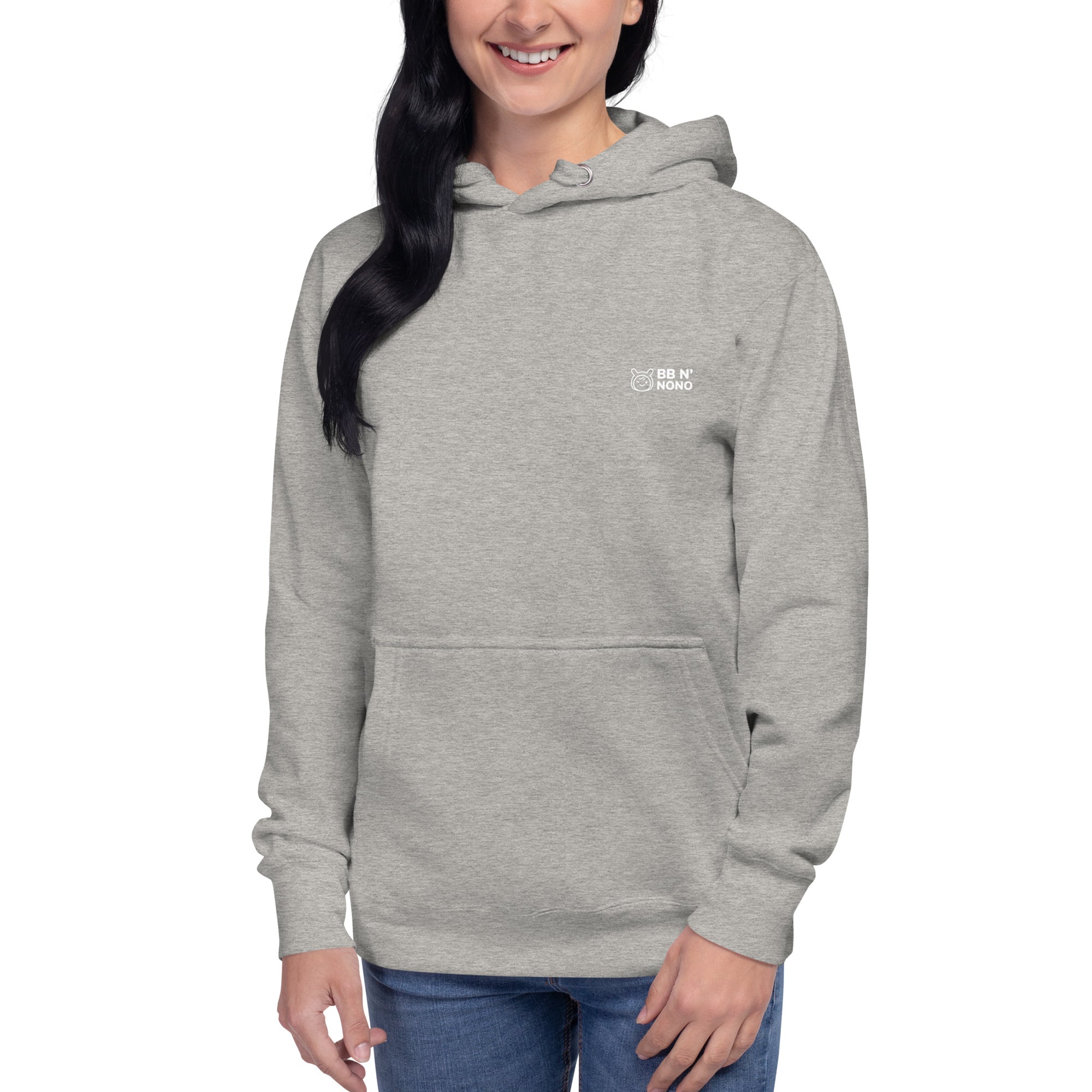 Always say yes to new, adventurer - Unisex Hoodie (back print)