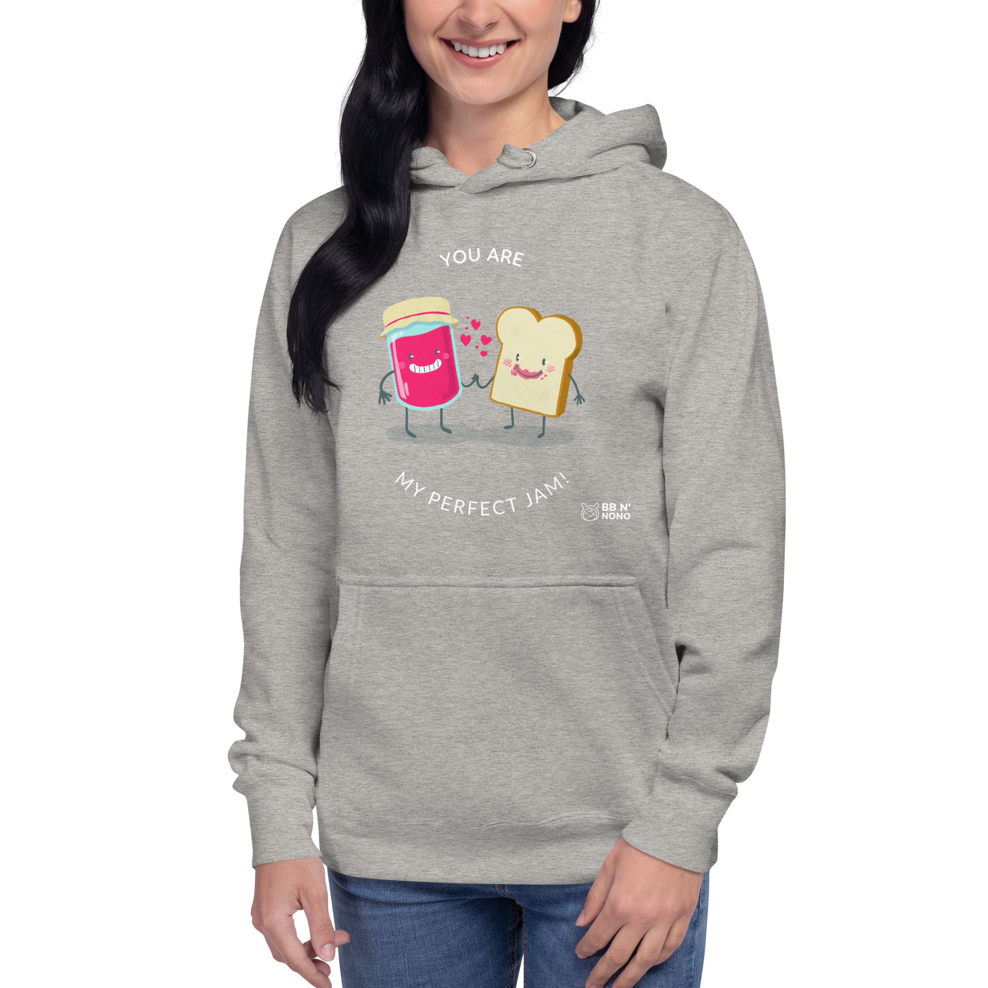 You are my perfect jam - Unisex Hoodie (back print)