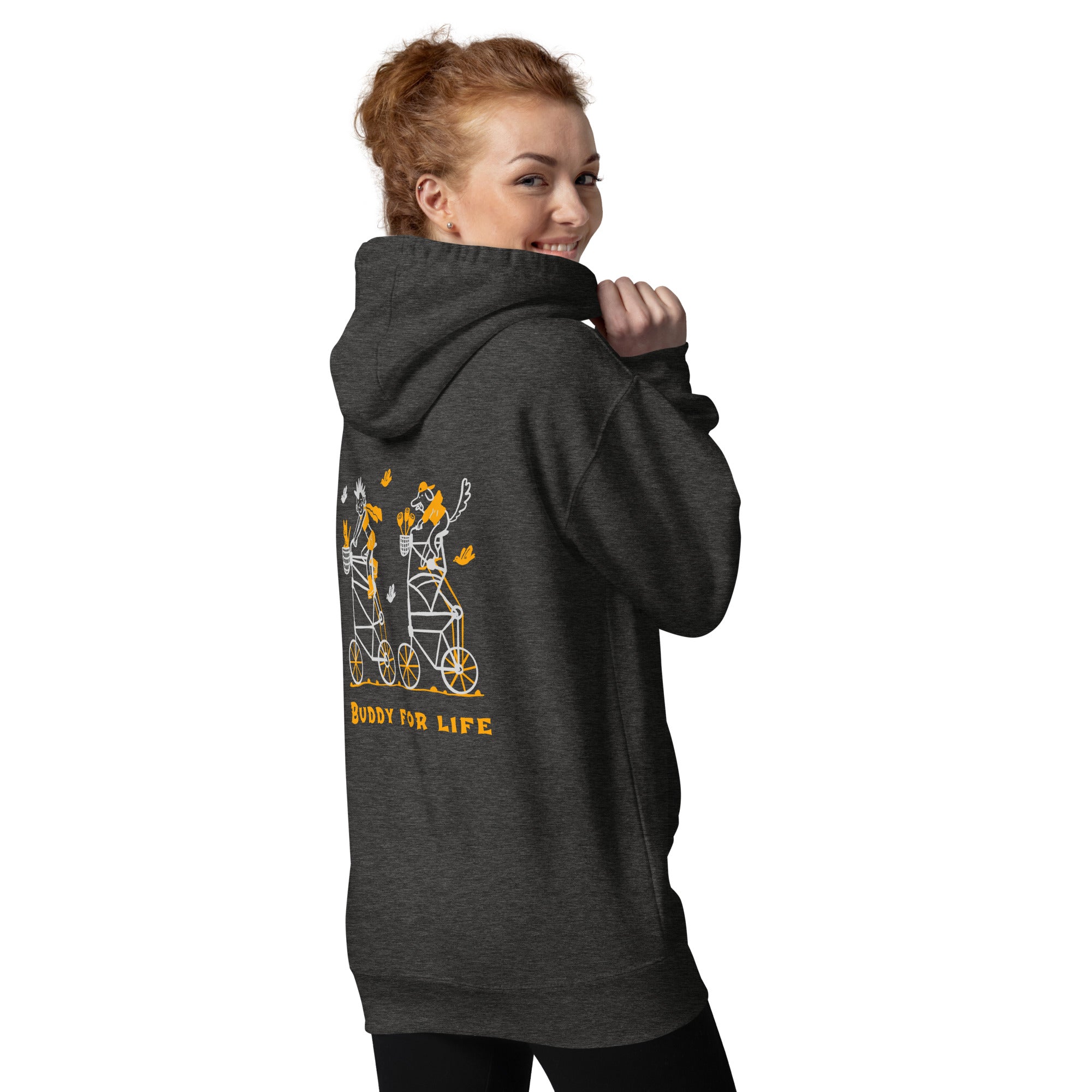 Buddy for life - Unisex Hoodie (back print)