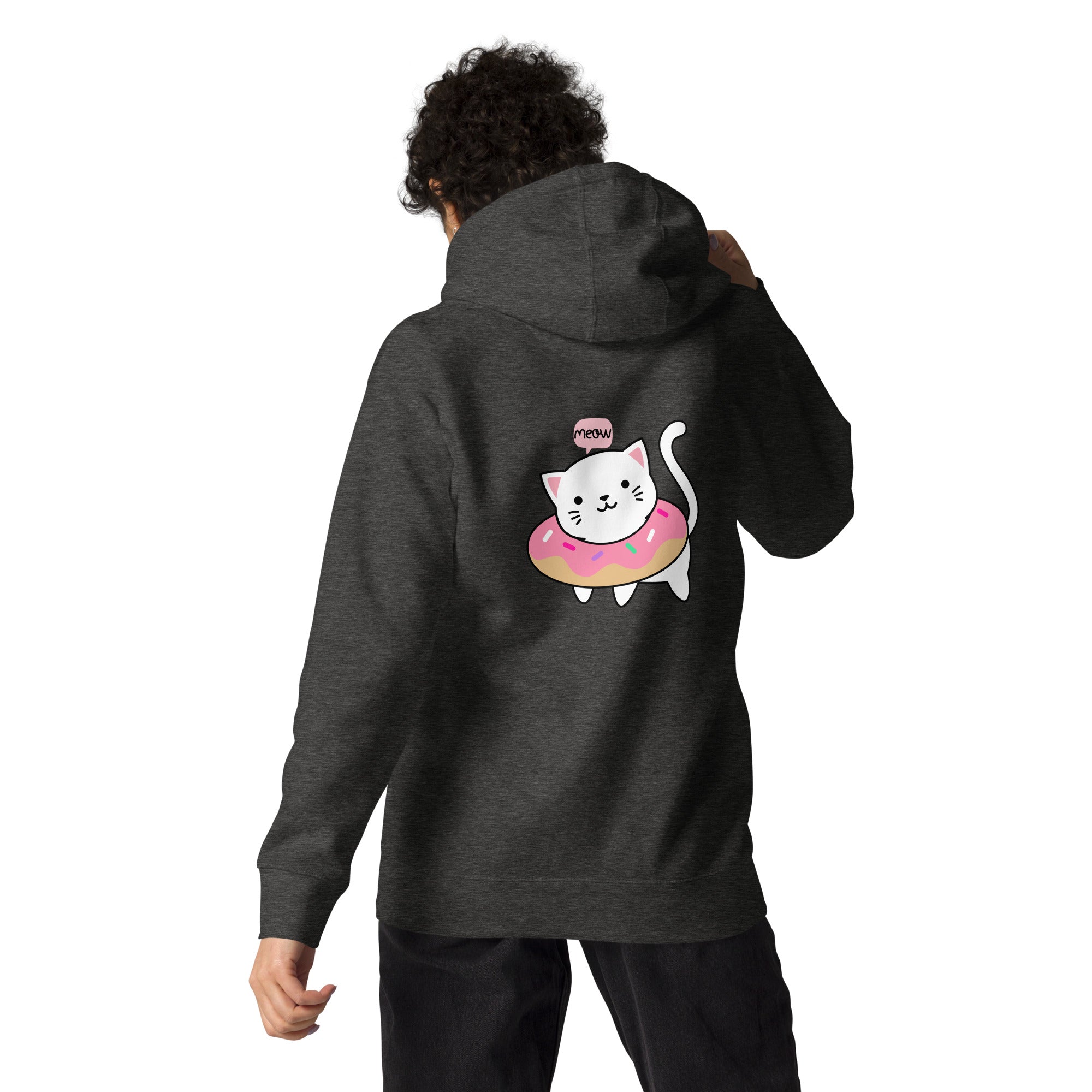 Meow V2 - Unisex Hoodie (back print)