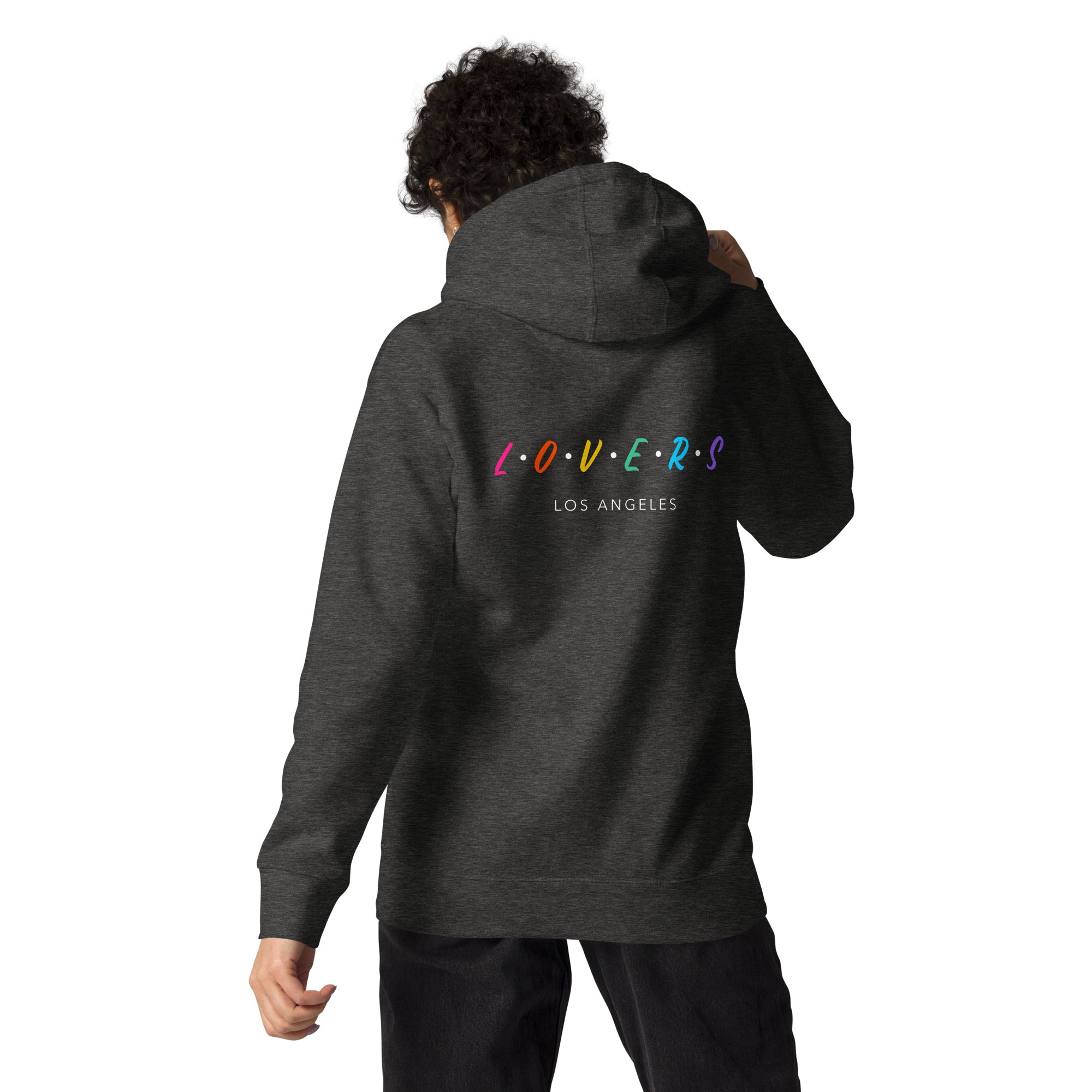 Lovers - Los Angeles - Unisex Hoodie (back print)