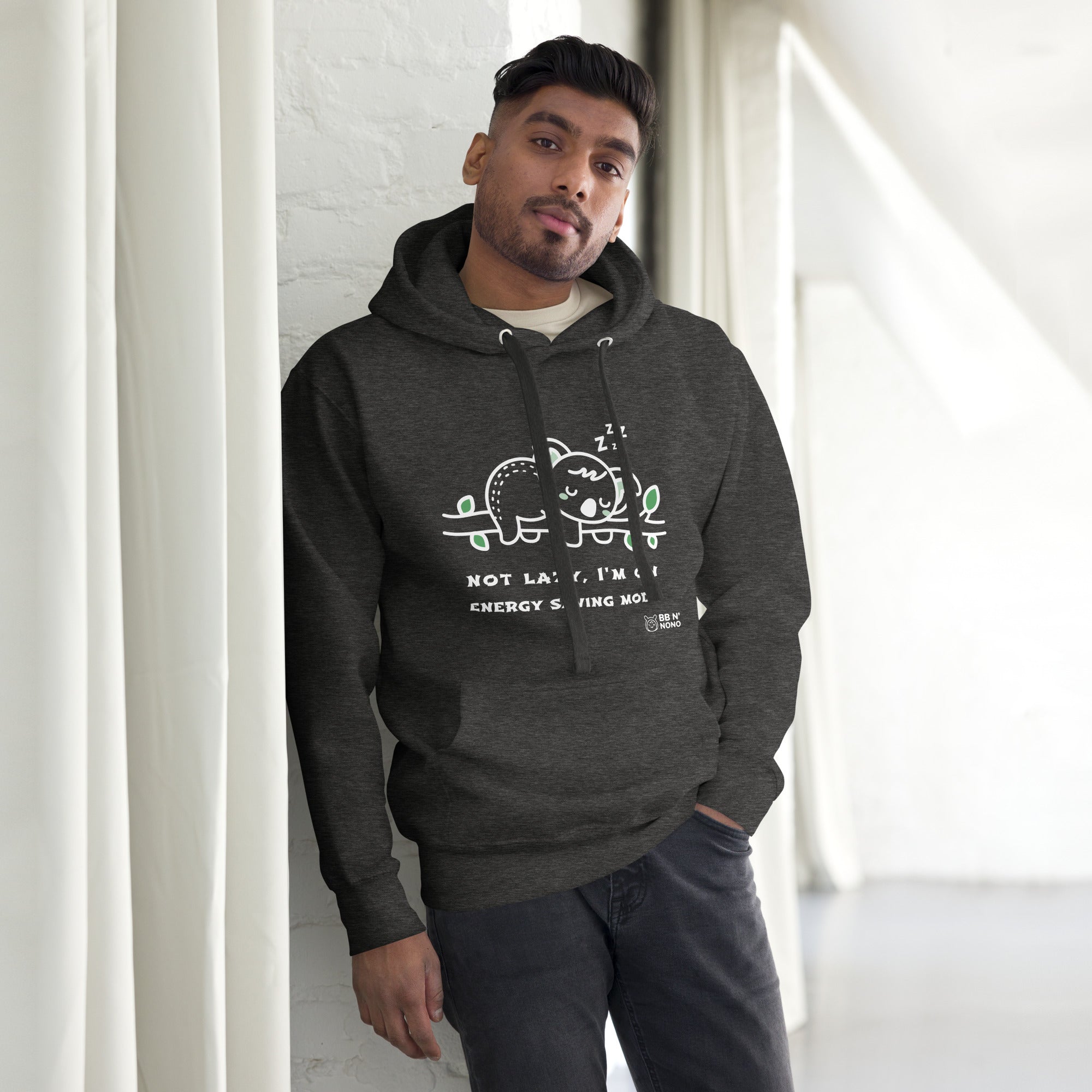 Not lazy, I'm on energy saving mode - Unisex Hoodie