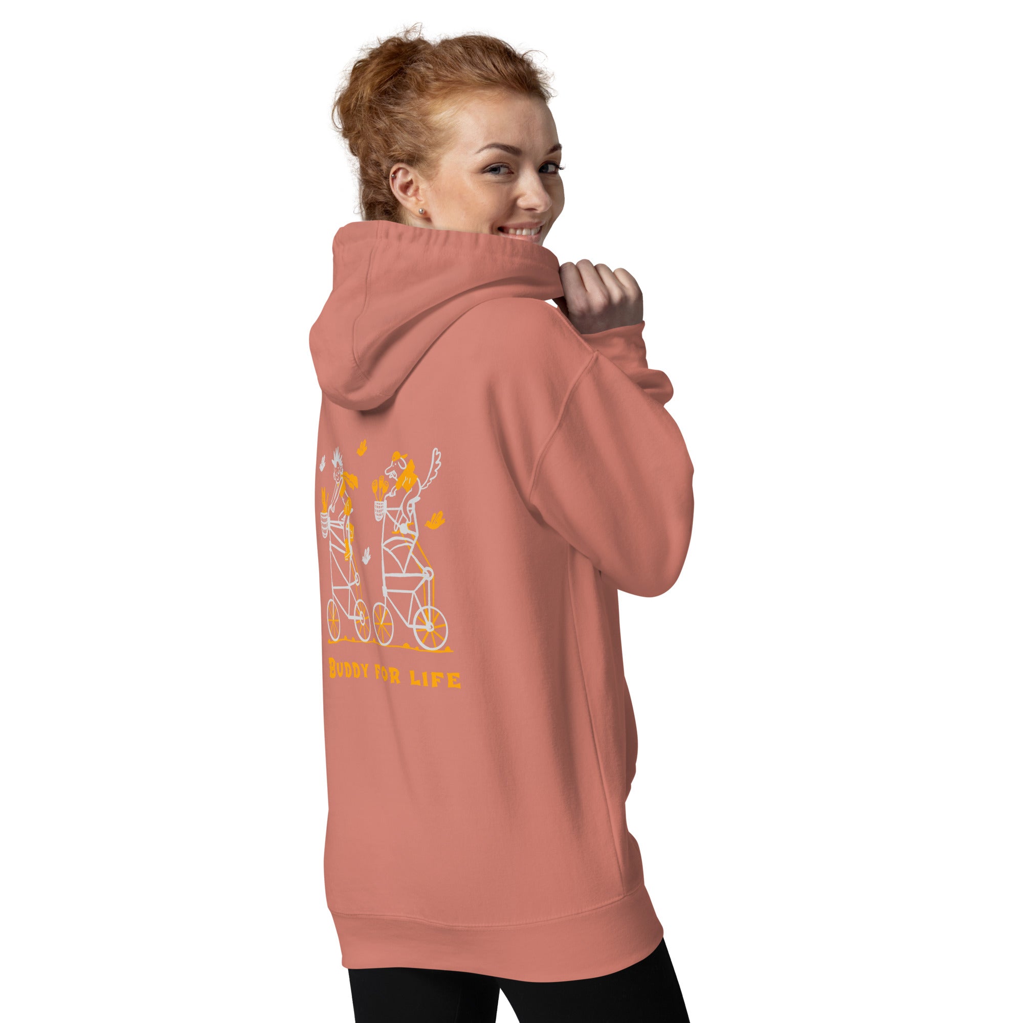 Buddy for life - Unisex Hoodie (back print)