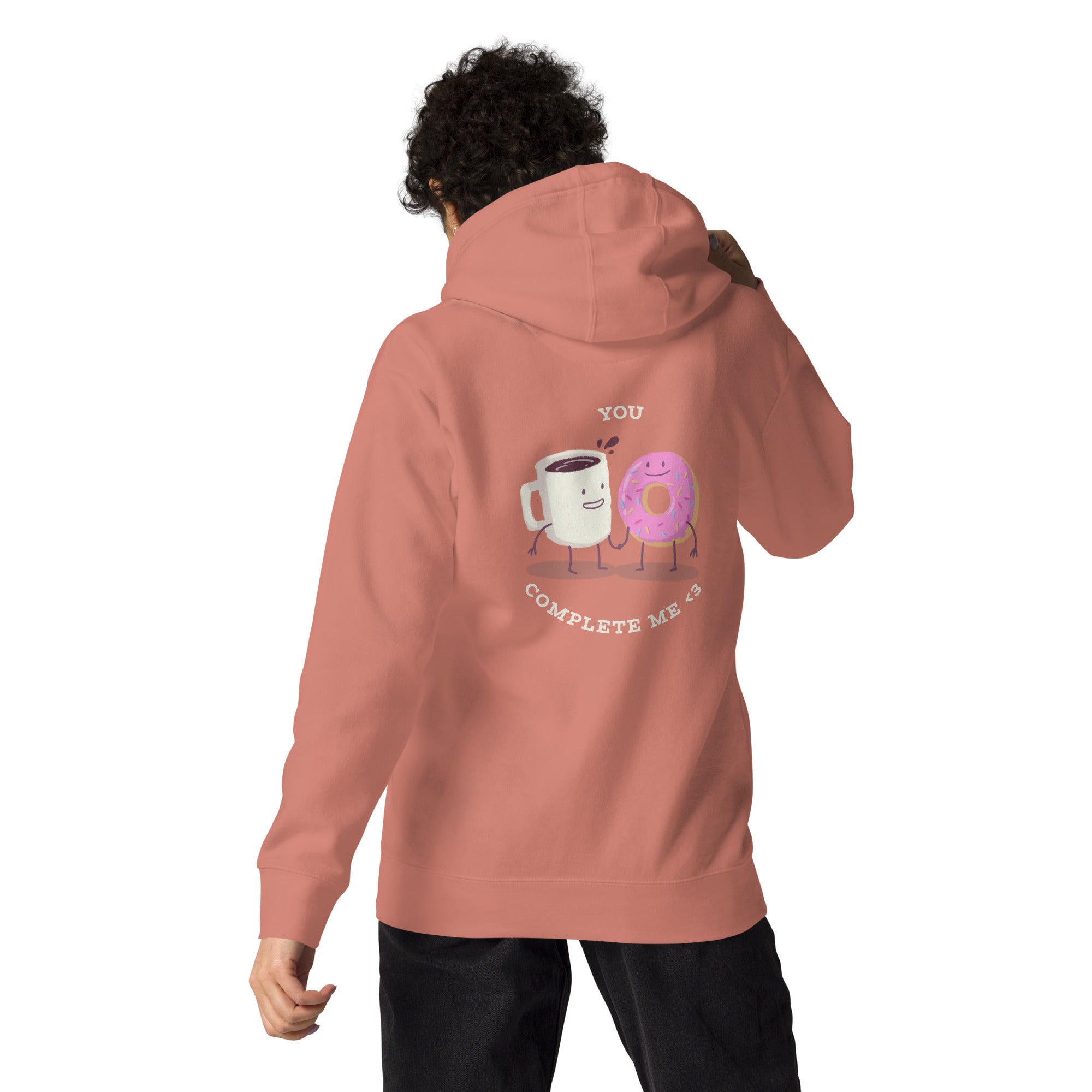 You complete me - Unisex Hoodie (back print)