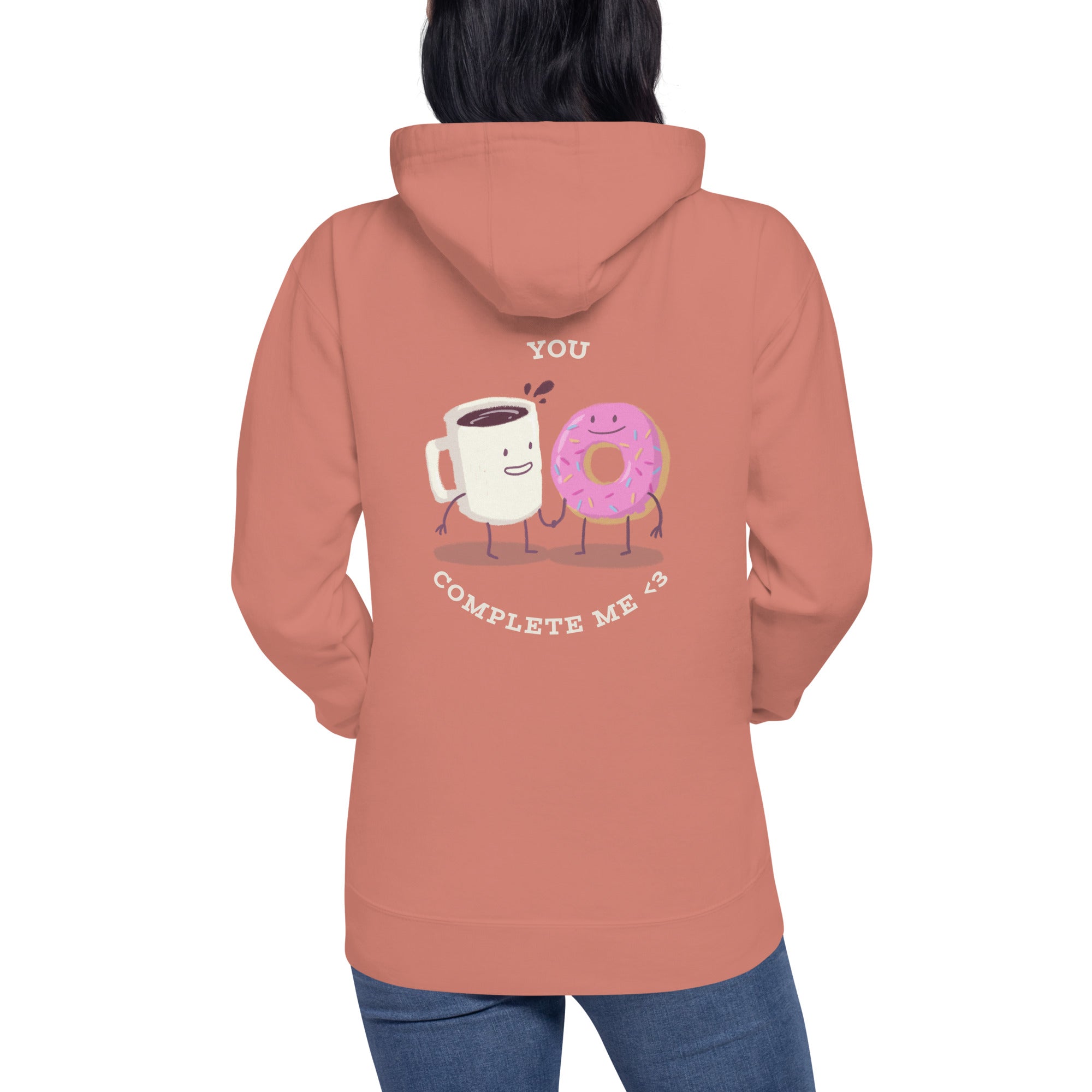 You complete me - Unisex Hoodie (back print)