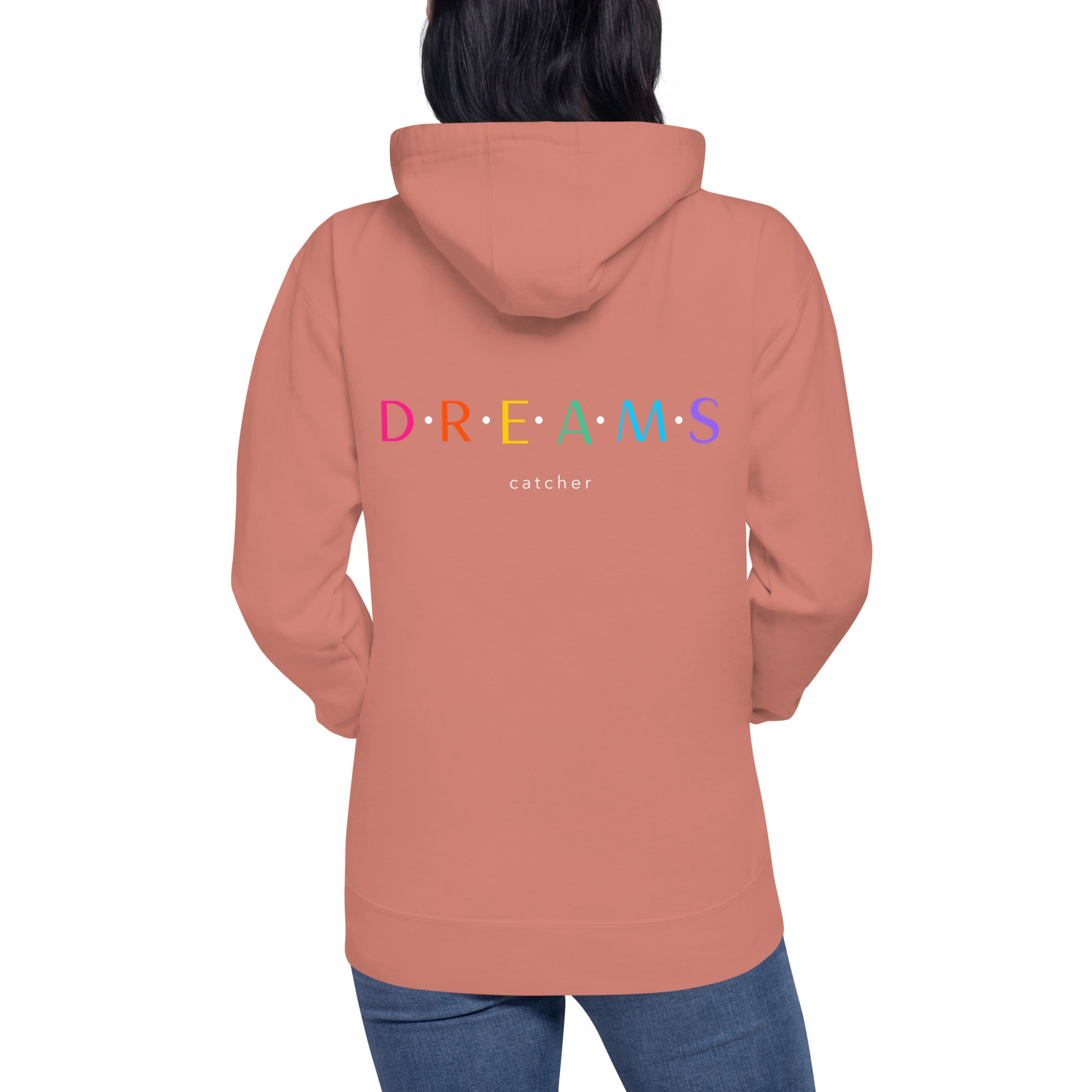 Dreams catcher V - Unisex Hoodie (back print)