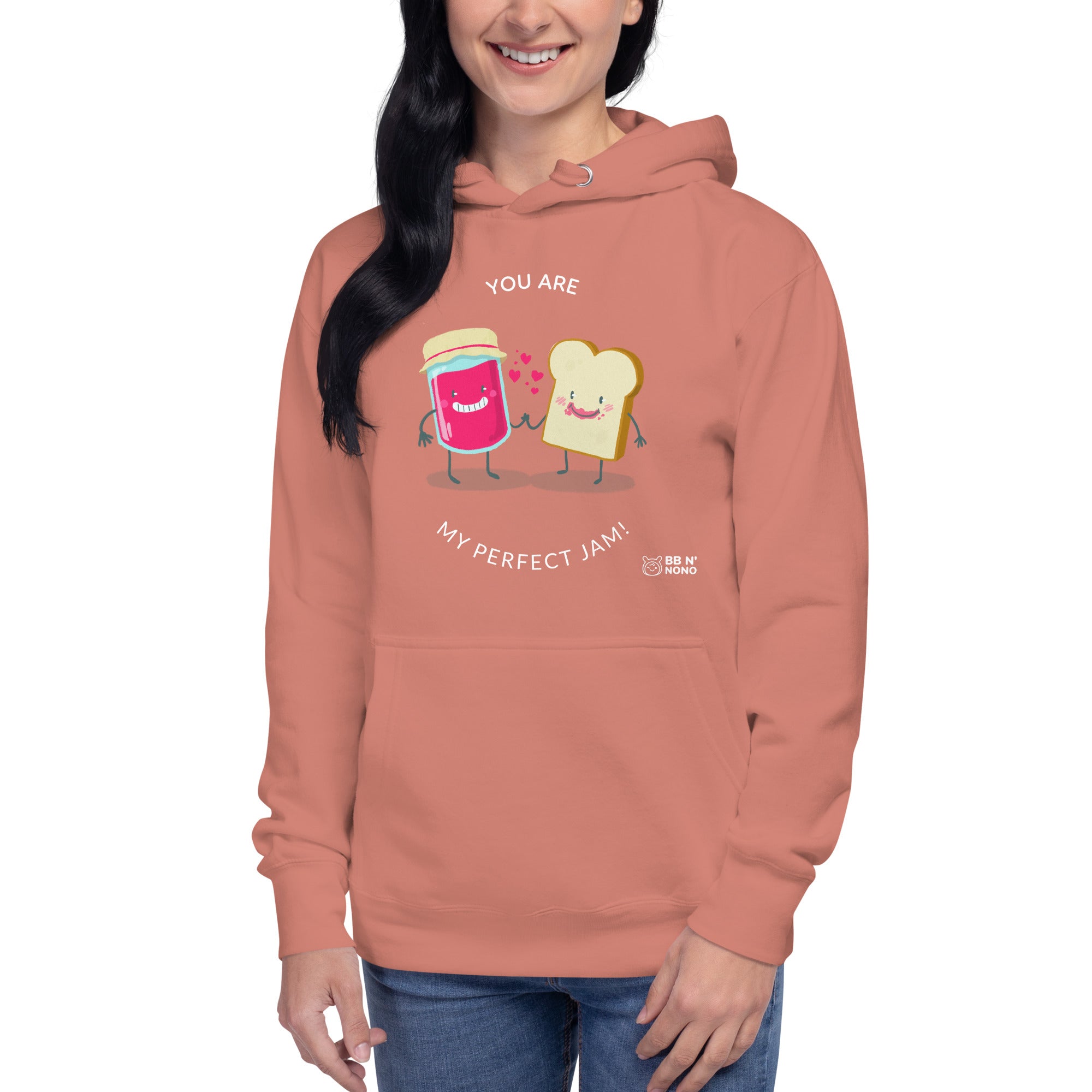 You are my perfect jam - Unisex Hoodie (back print)