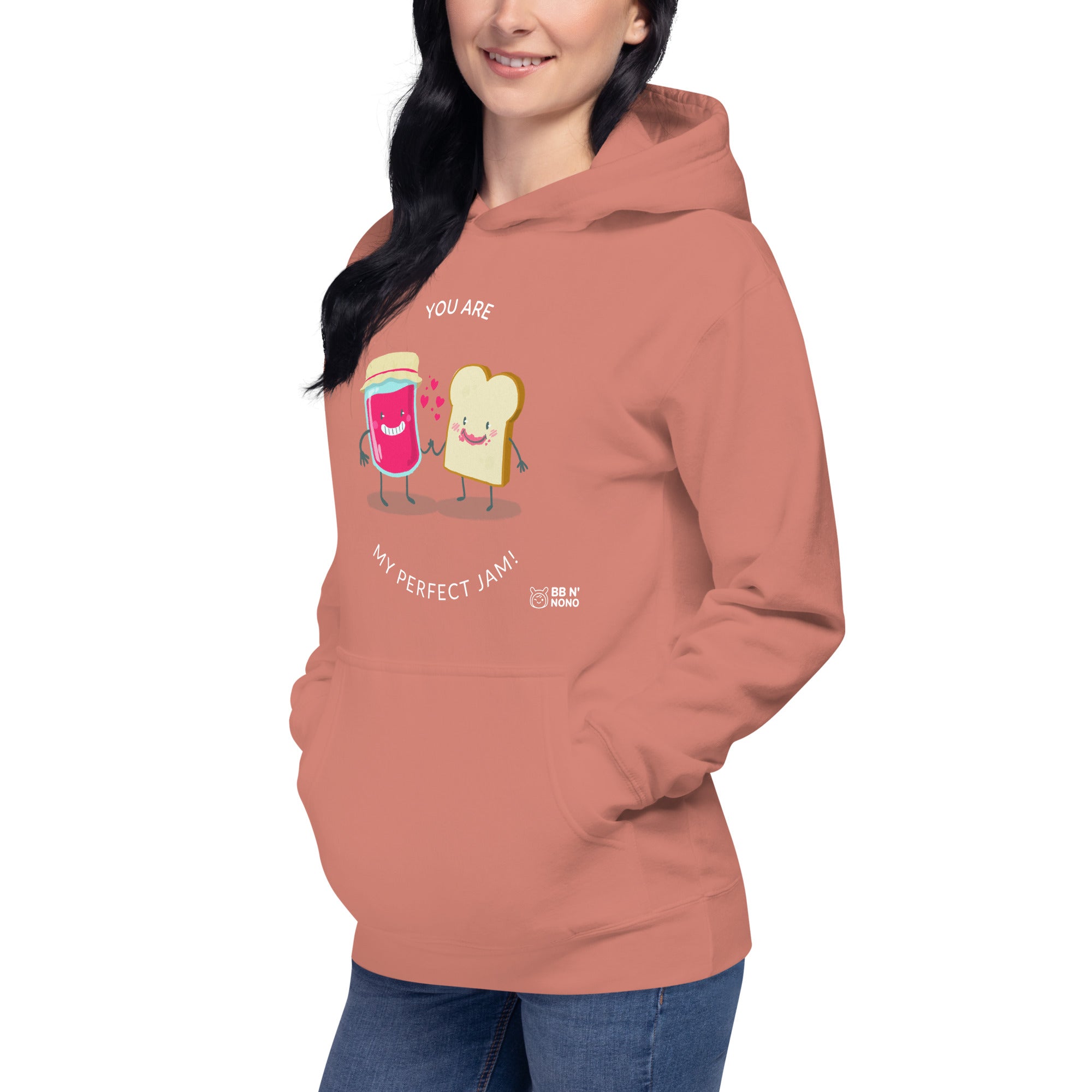 You are my perfect jam - Unisex Hoodie (back print)