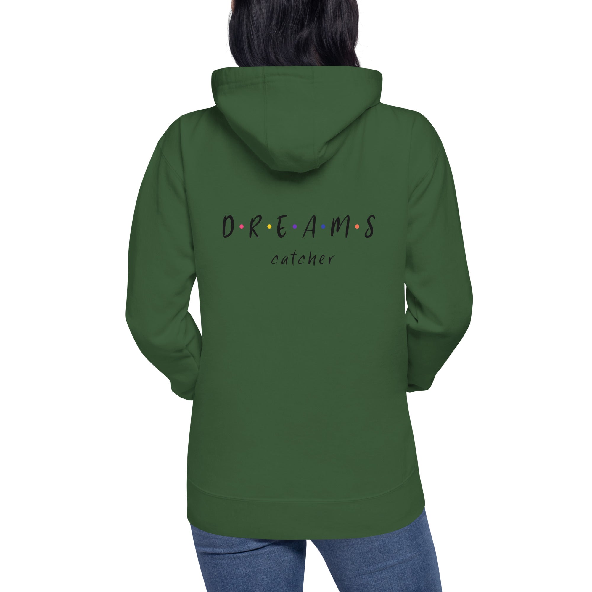 Dreams catcher - Unisex Hoodie (back print)