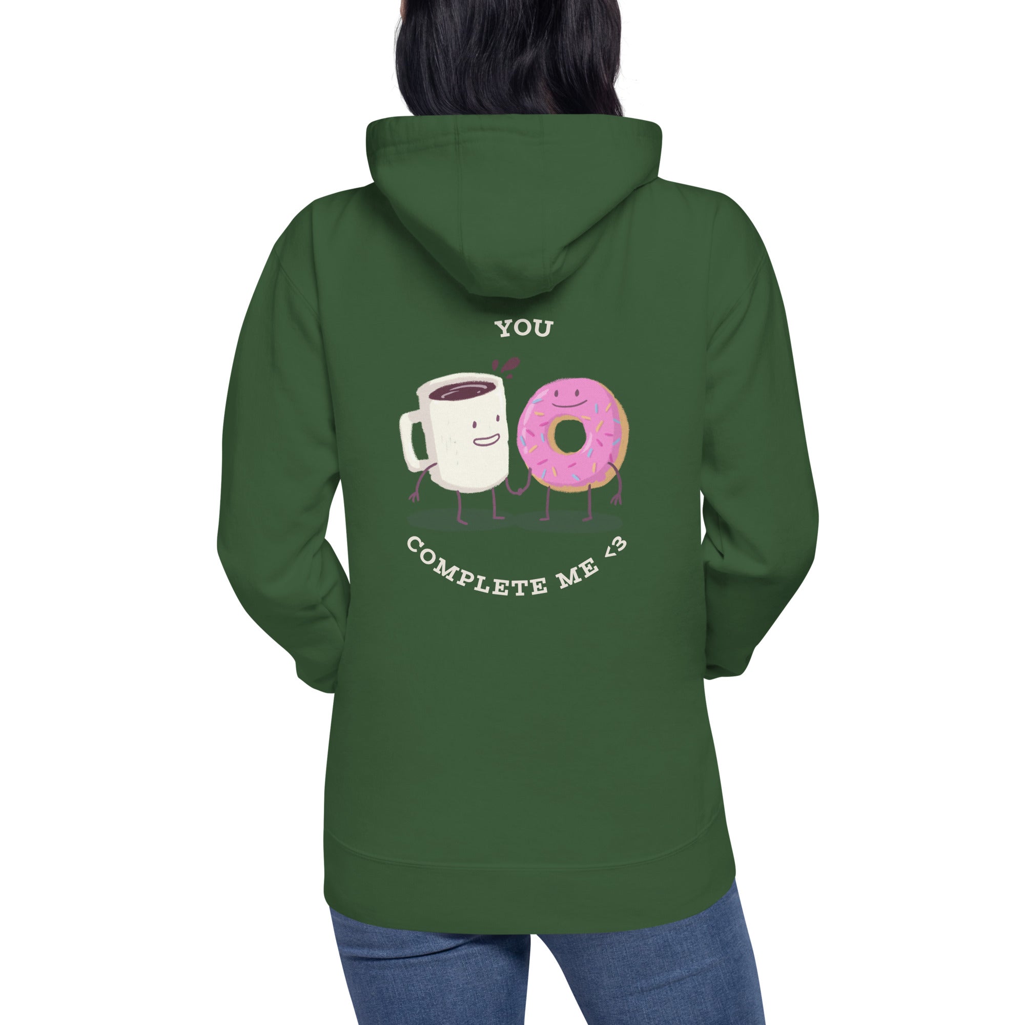 You complete me - Unisex Hoodie (back print)