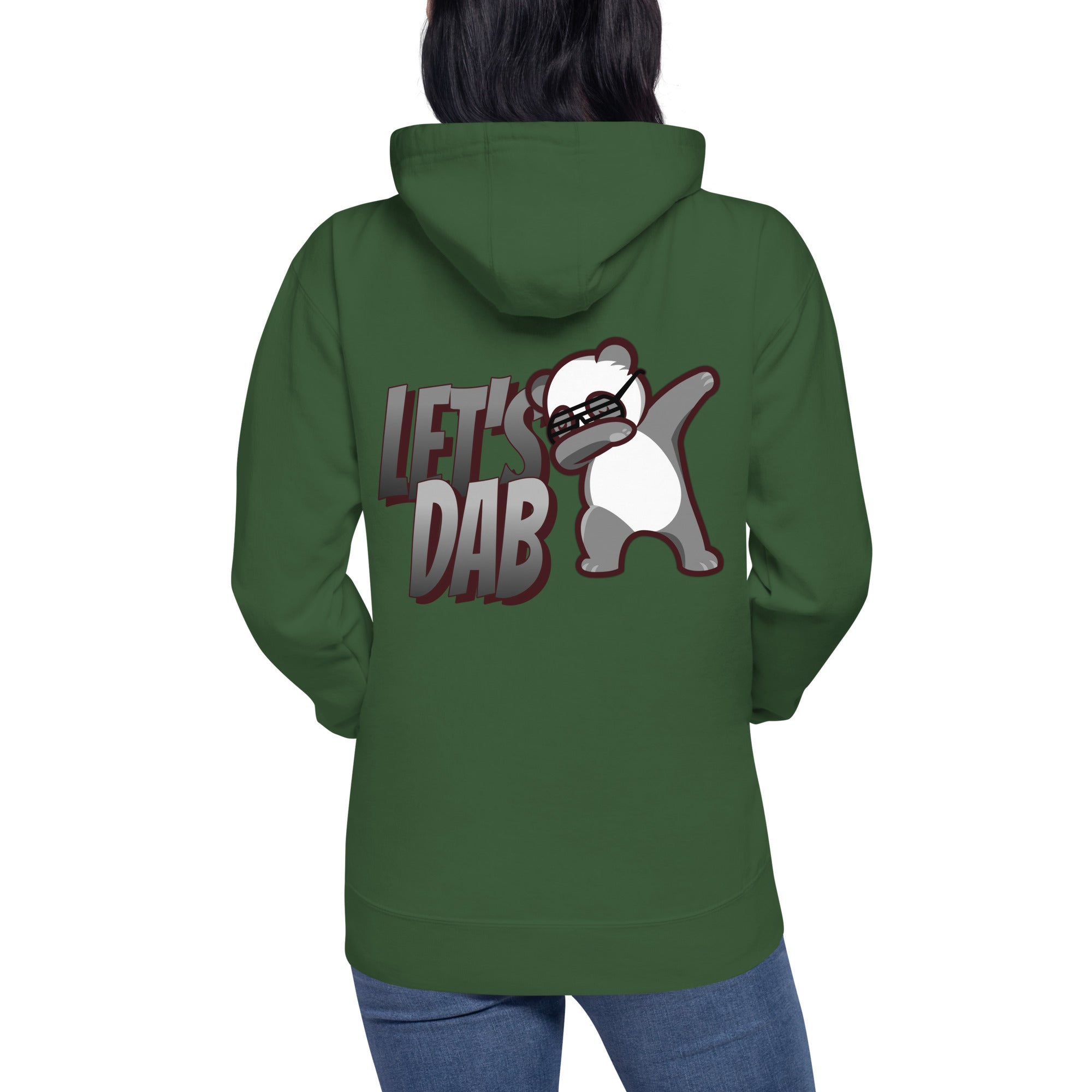 Let's dab - Unisex Hoodie (back print)