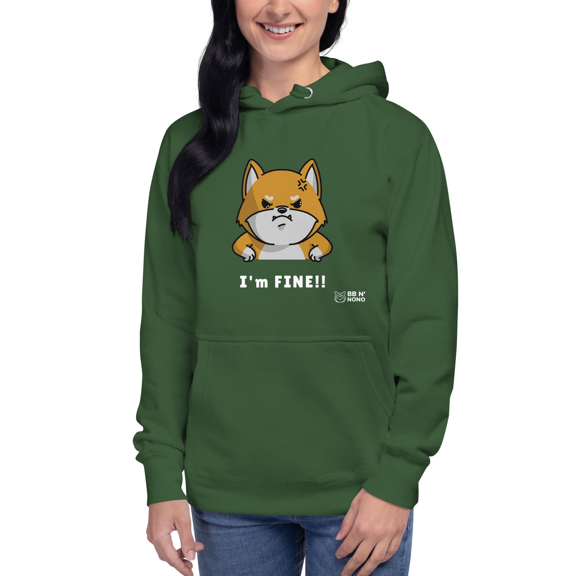 I'm fine - Unisex Hoodie