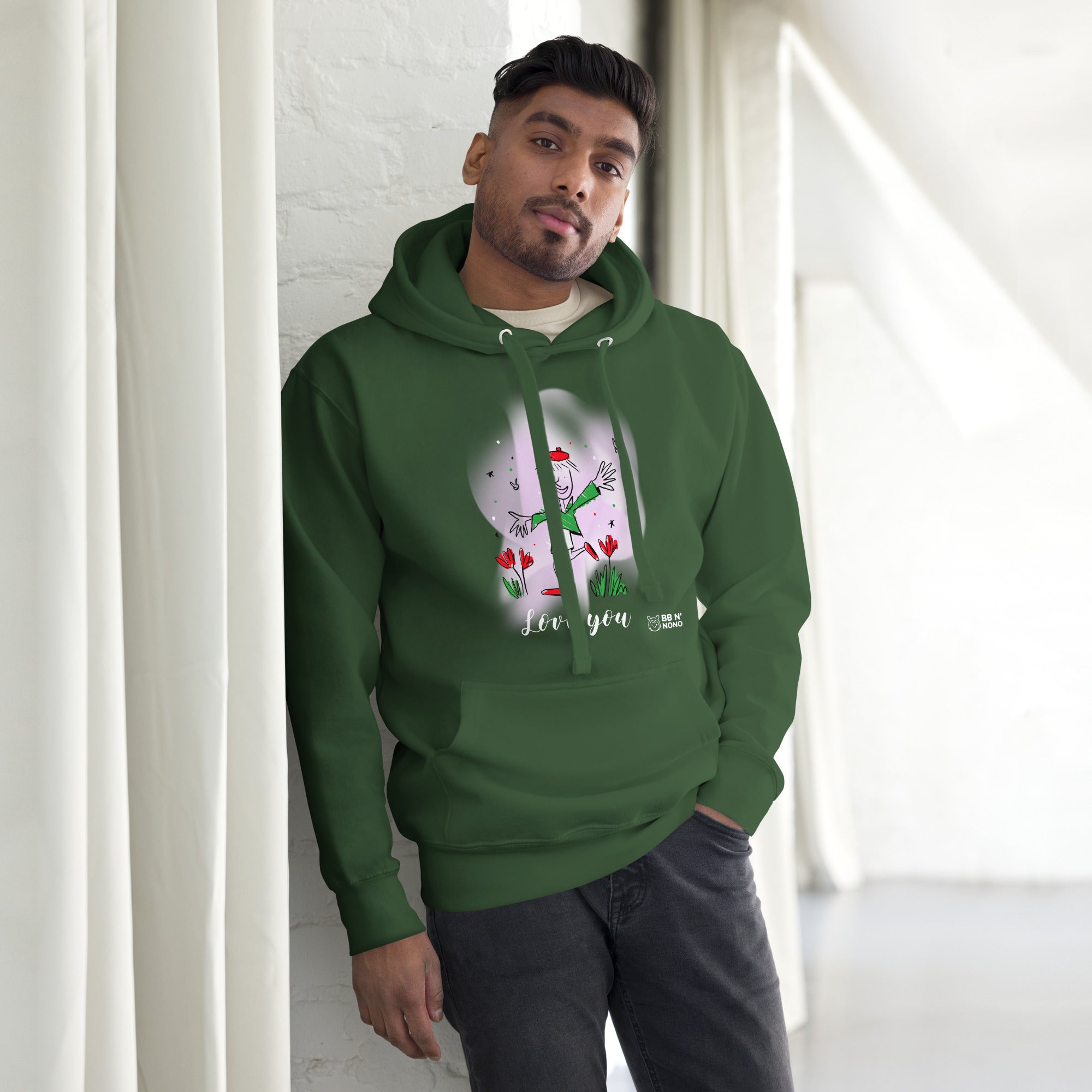 Love you - Unisex Hoodie