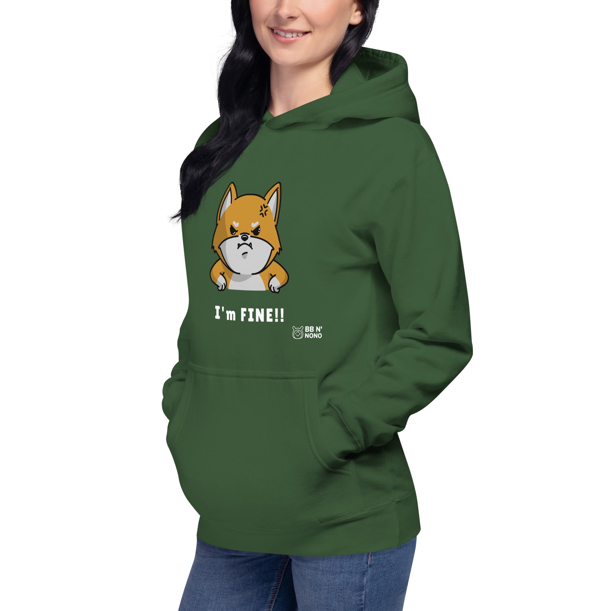 I'm fine - Unisex Hoodie