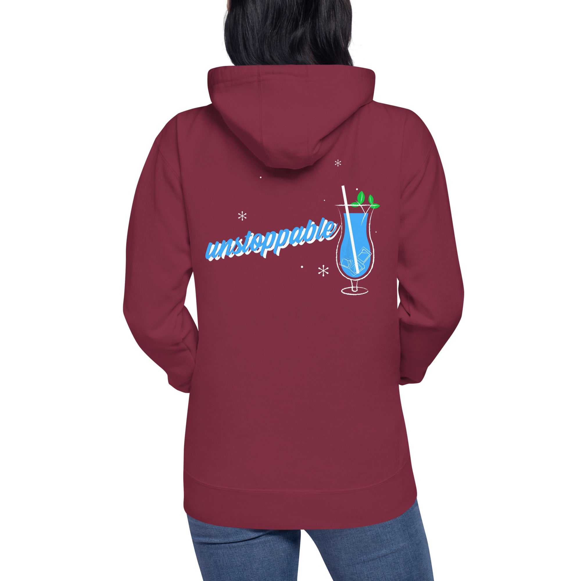 Unstoppable V - Unisex Hoodie (back print)