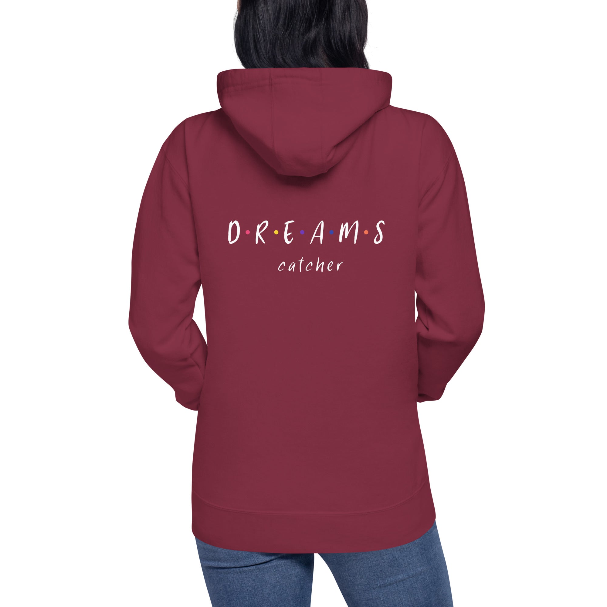 Dreams catcher - Unisex Hoodie (back print)