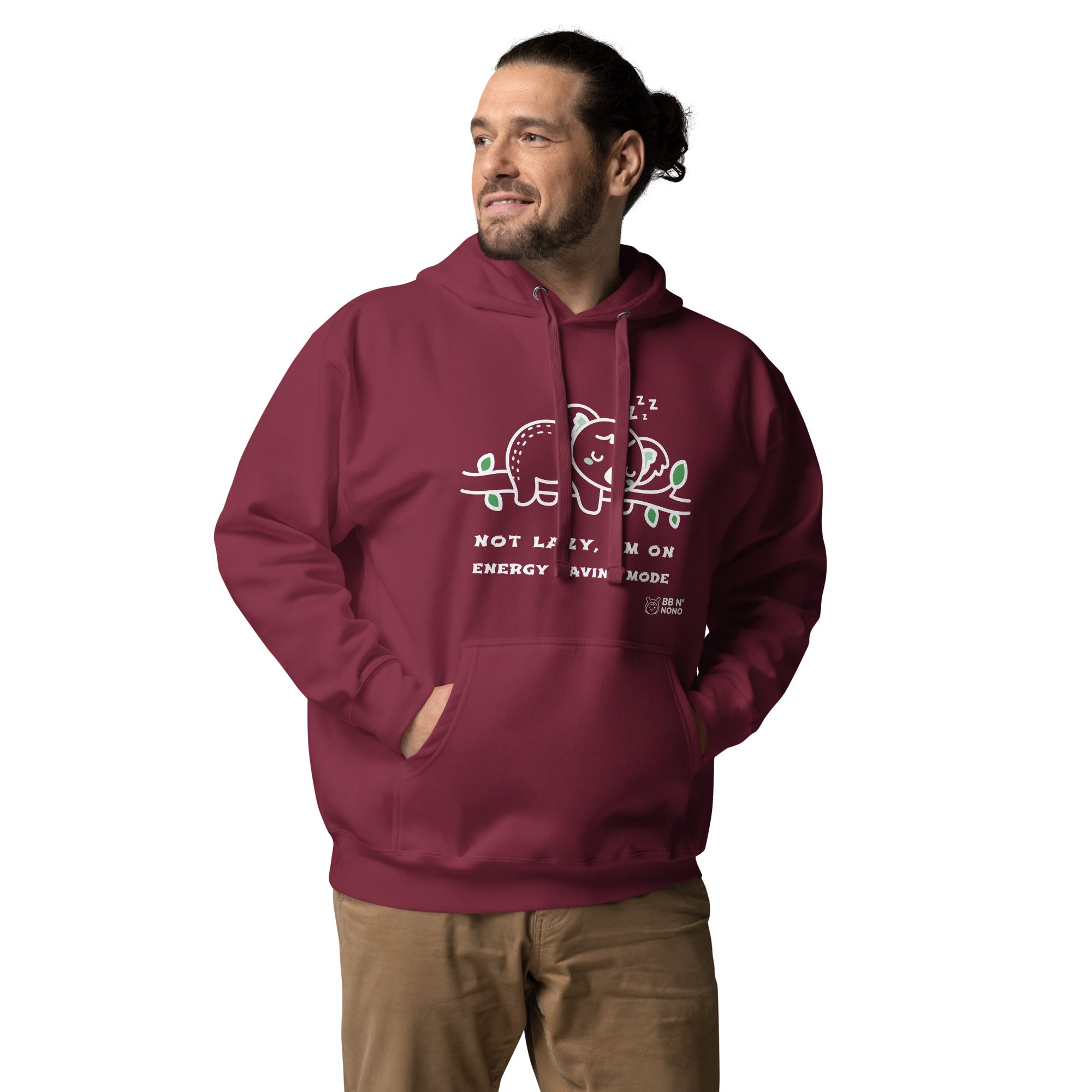 Not lazy, I'm on energy saving mode - Unisex Hoodie