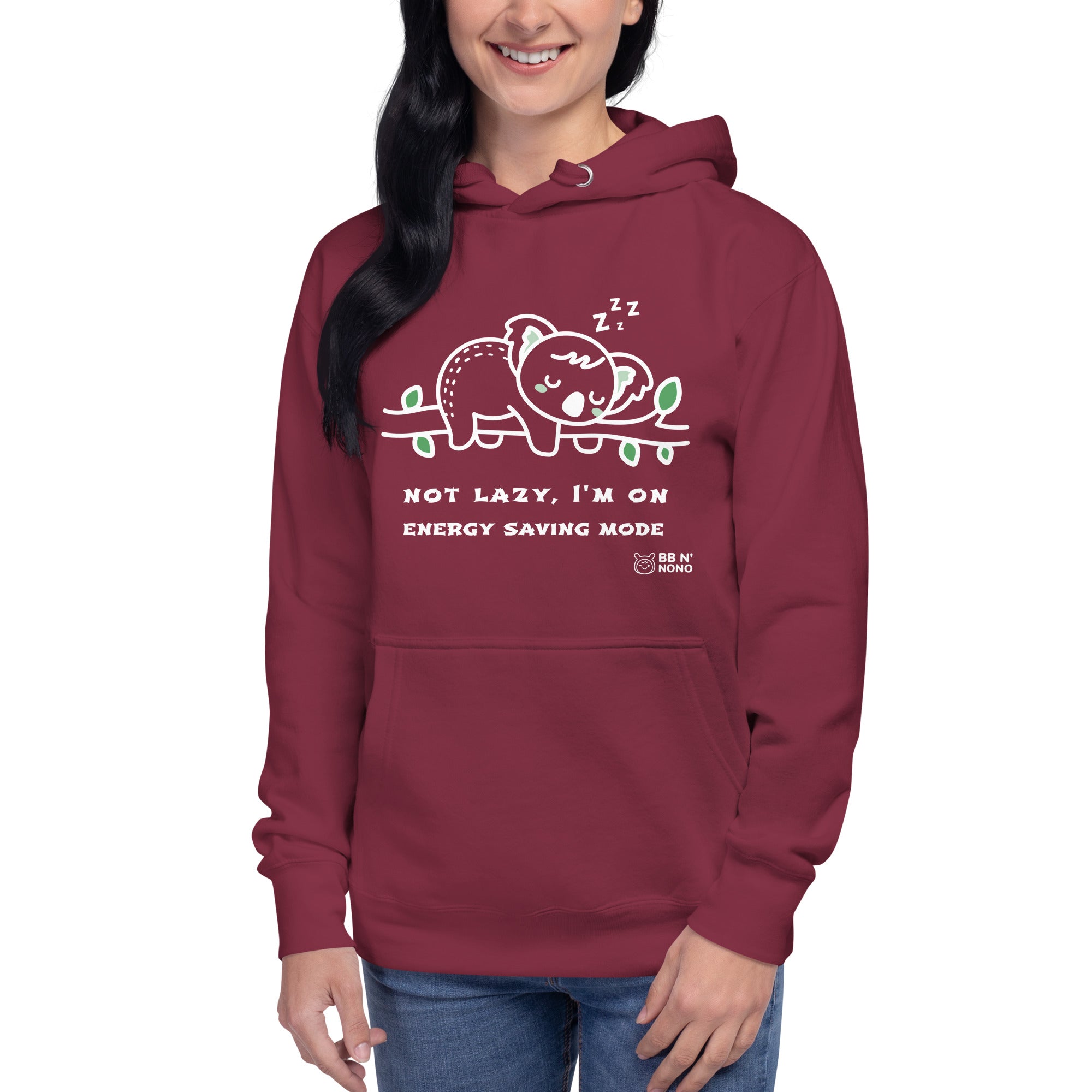 Not lazy, I'm on energy saving mode - Unisex Hoodie