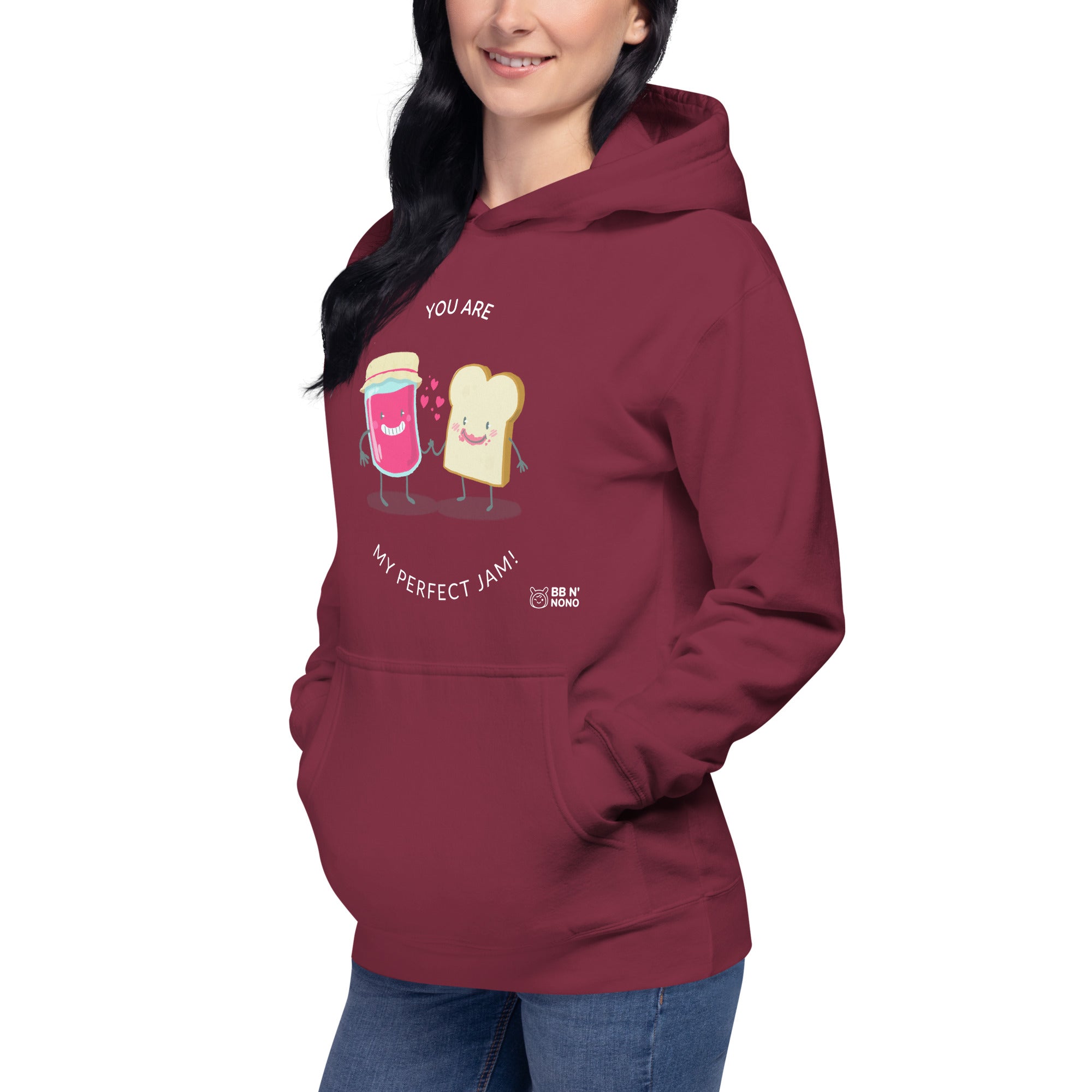 You are my perfect jam - Unisex Hoodie (back print)