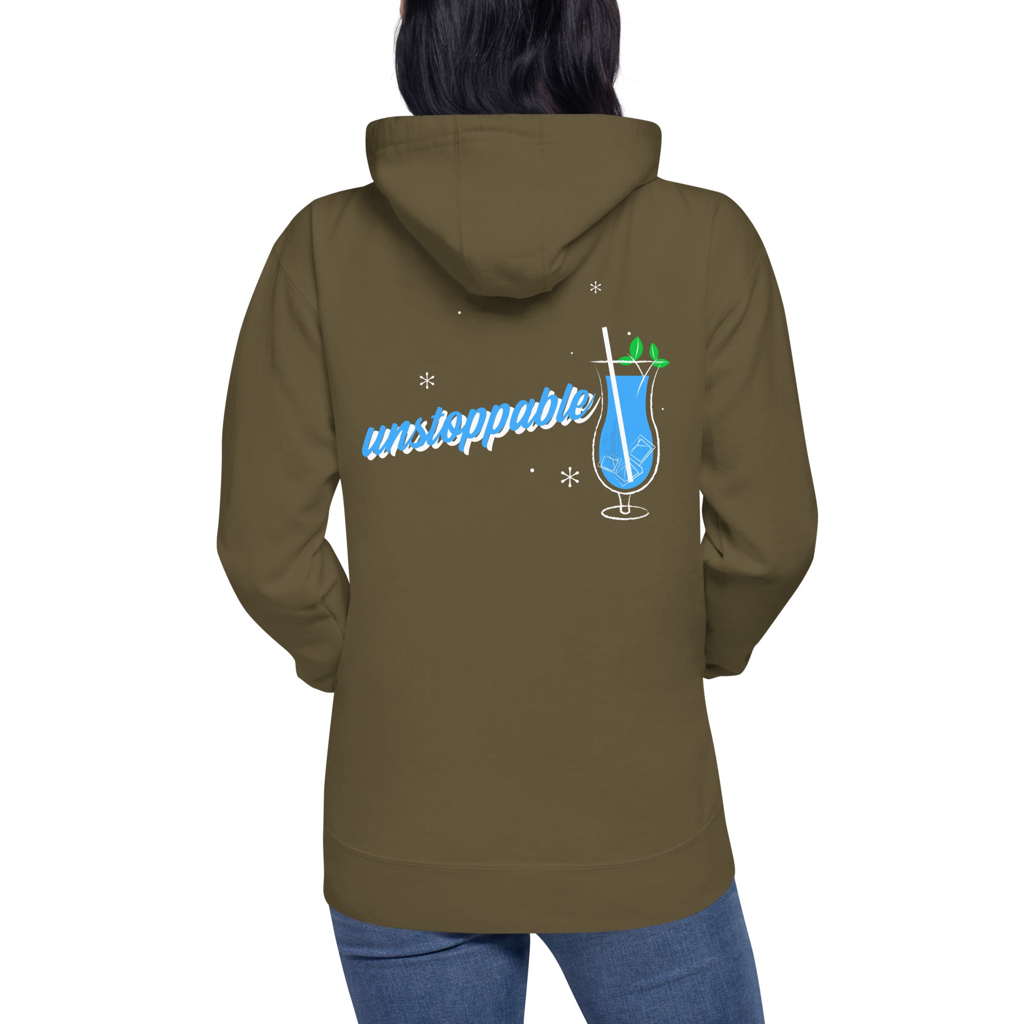 Unstoppable V - Unisex Hoodie (back print)