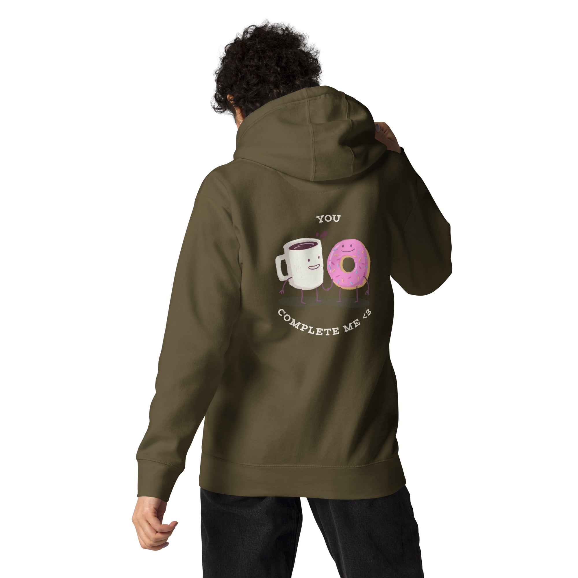 You complete me - Unisex Hoodie (back print)