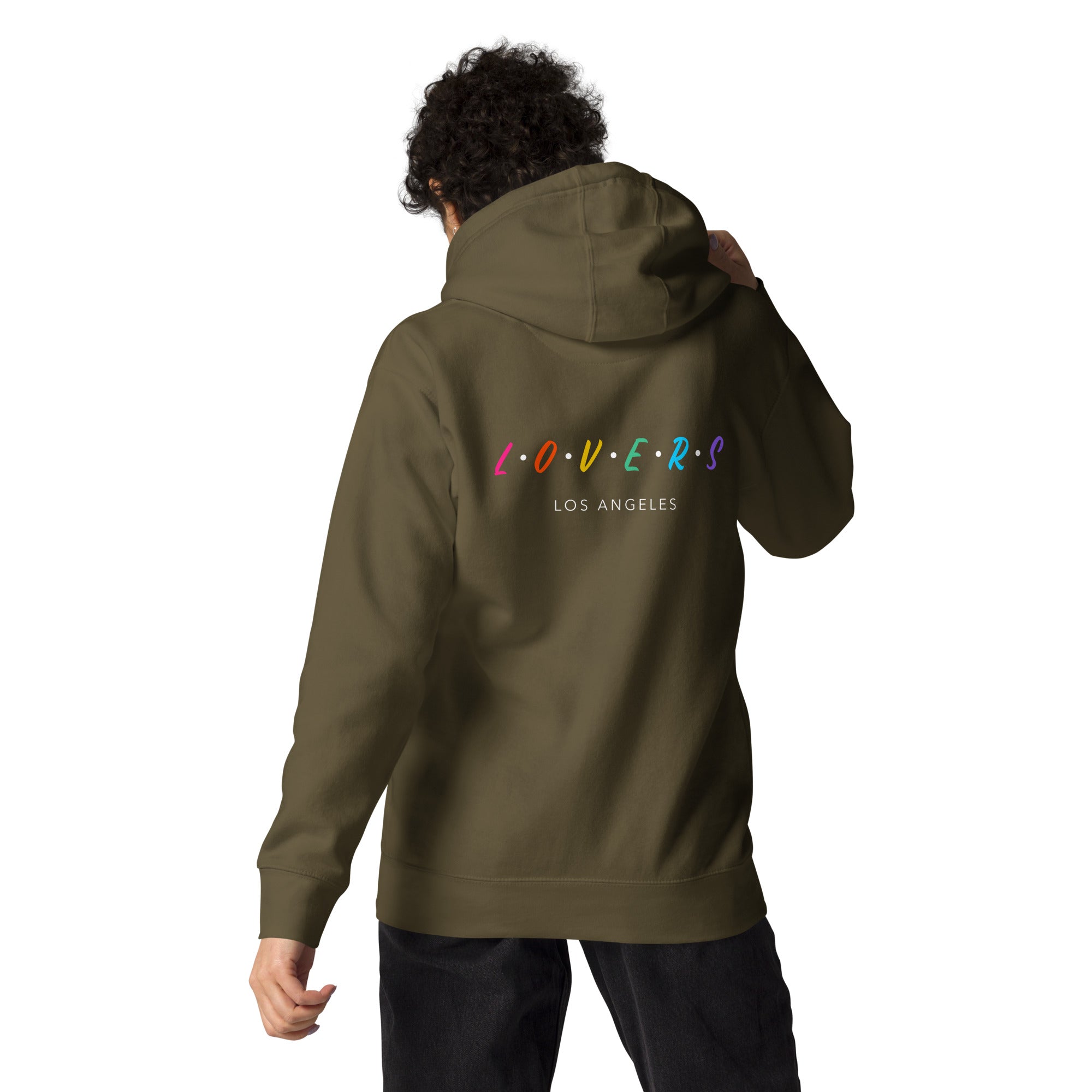 Lovers - Los Angeles - Unisex Hoodie (back print)