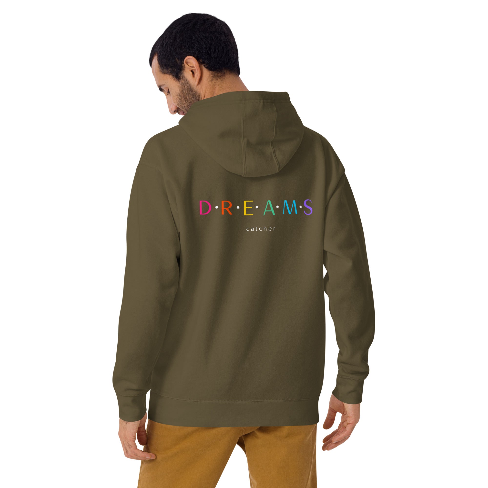 Dreams catcher V - Unisex Hoodie (back print)