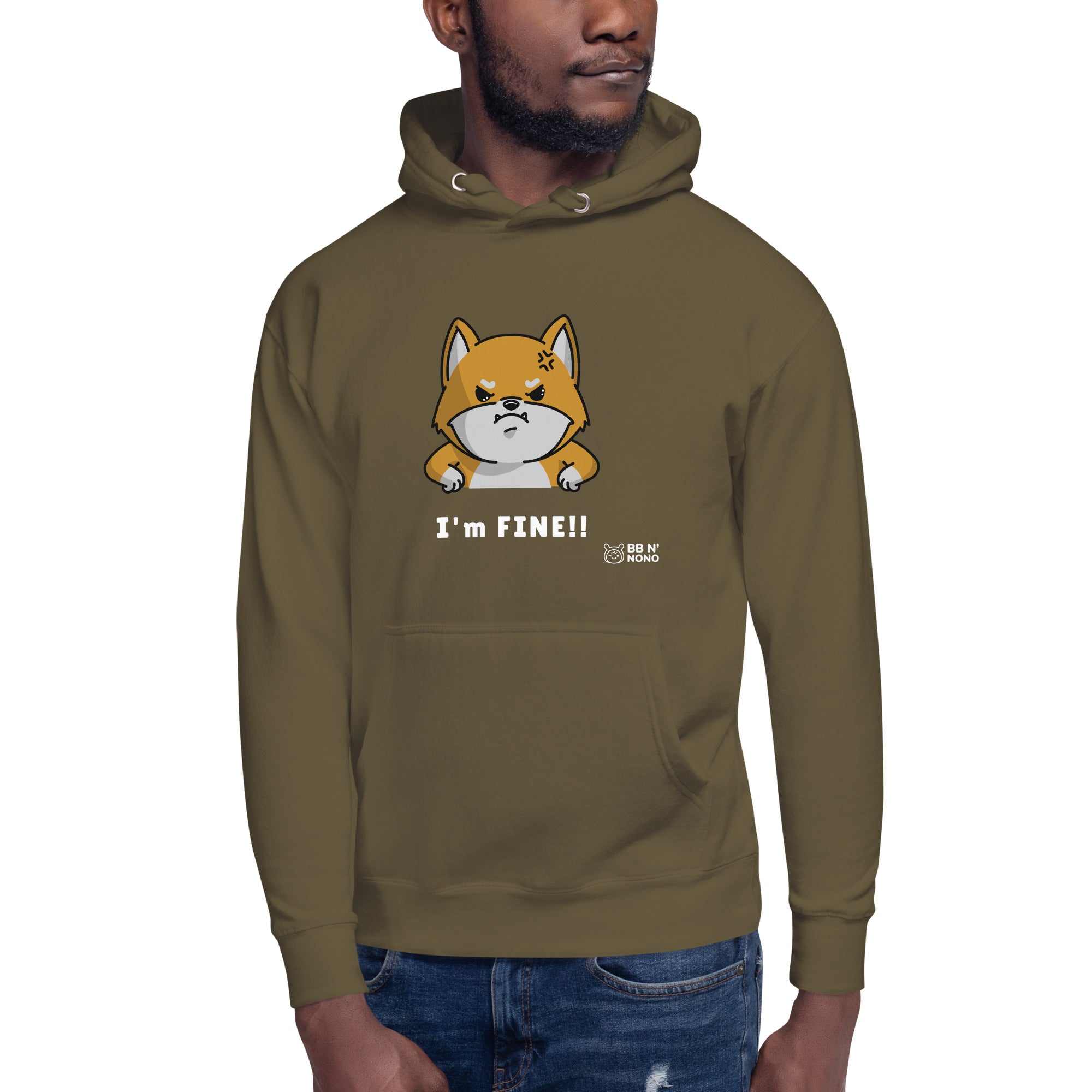 I'm fine - Unisex Hoodie