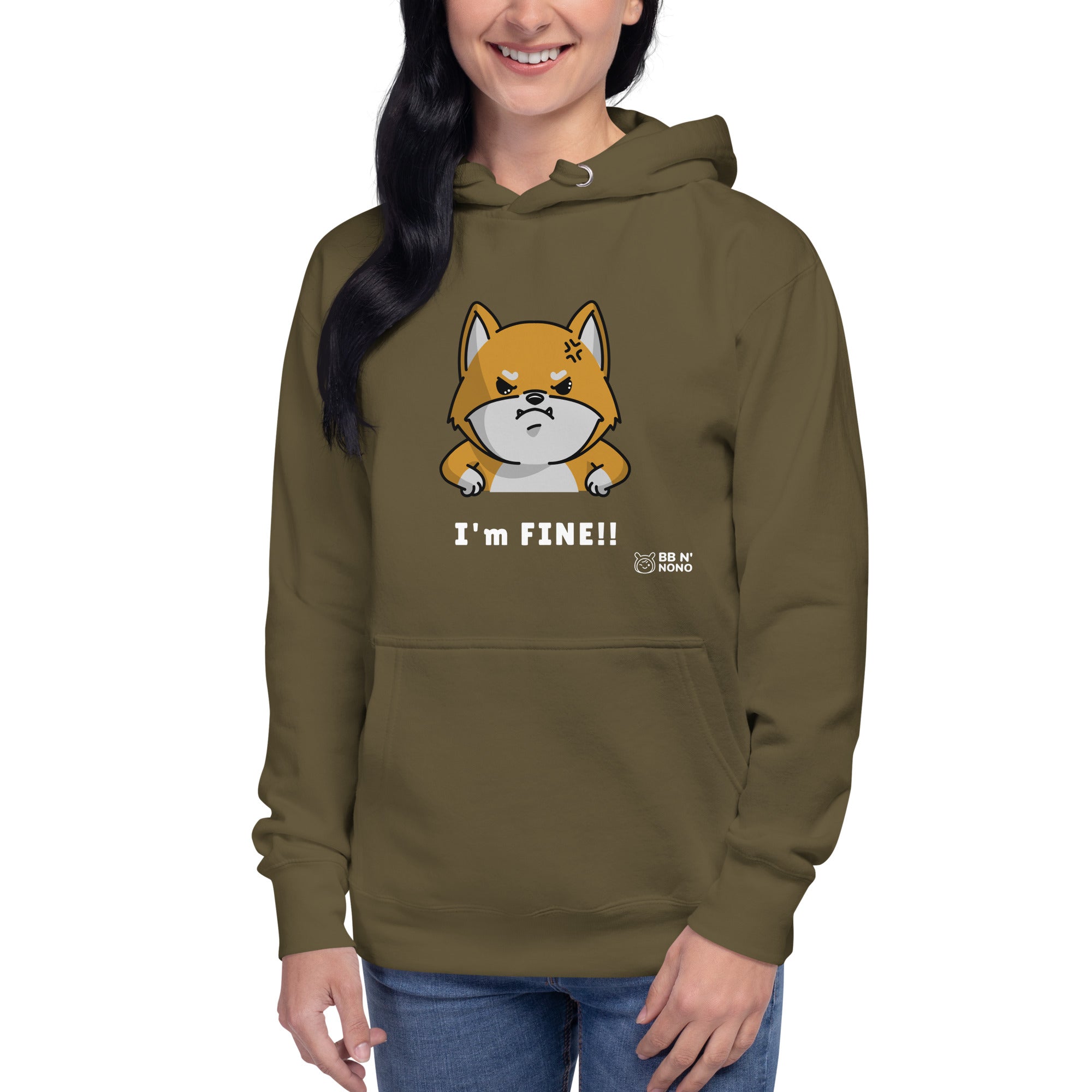 I'm fine - Unisex Hoodie